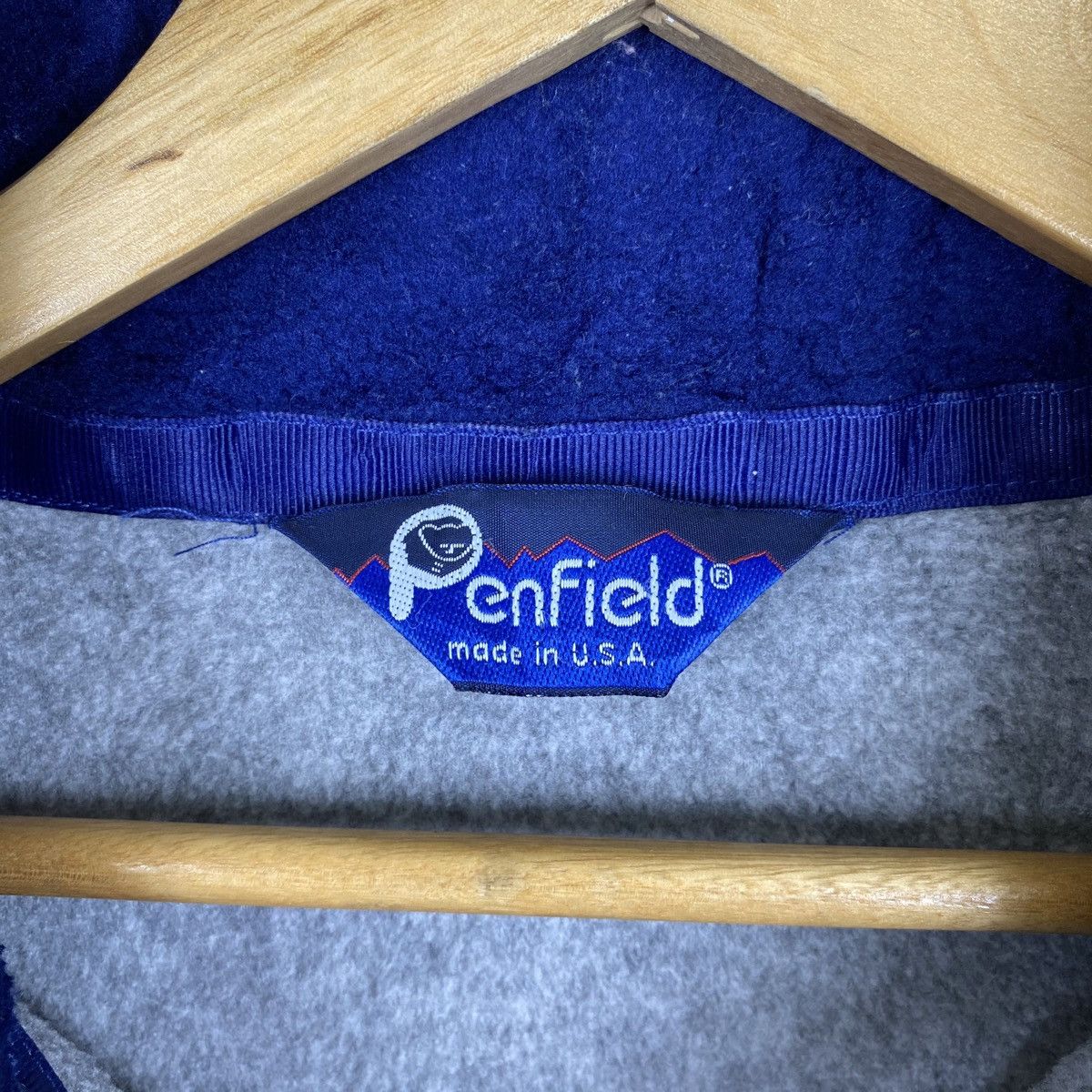 Penfield × Vintage Vintage PENFIELD Small Logo Fleece Half Zipper Sweatshirt Size US L / EU 52-54 / 3 - 5 Thumbnail