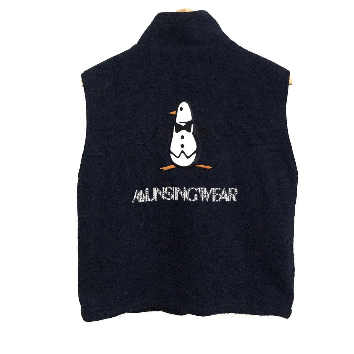 Grand Slam × Vintage VINTAGE GRANDSLAM MUNSINGWEAR BIG LOGO FLEECE TANKS Size US S / EU 44-46 / 1 - 1 Thumbnail