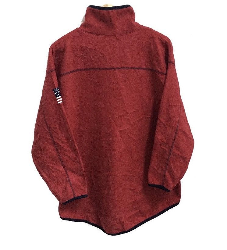 Vintage VINTAGE USA AMERICAN FLAG BIG LOGO FLEECE LONG SLEEVE Size US XL / EU 56 / 4 - 2 Thumbnail
