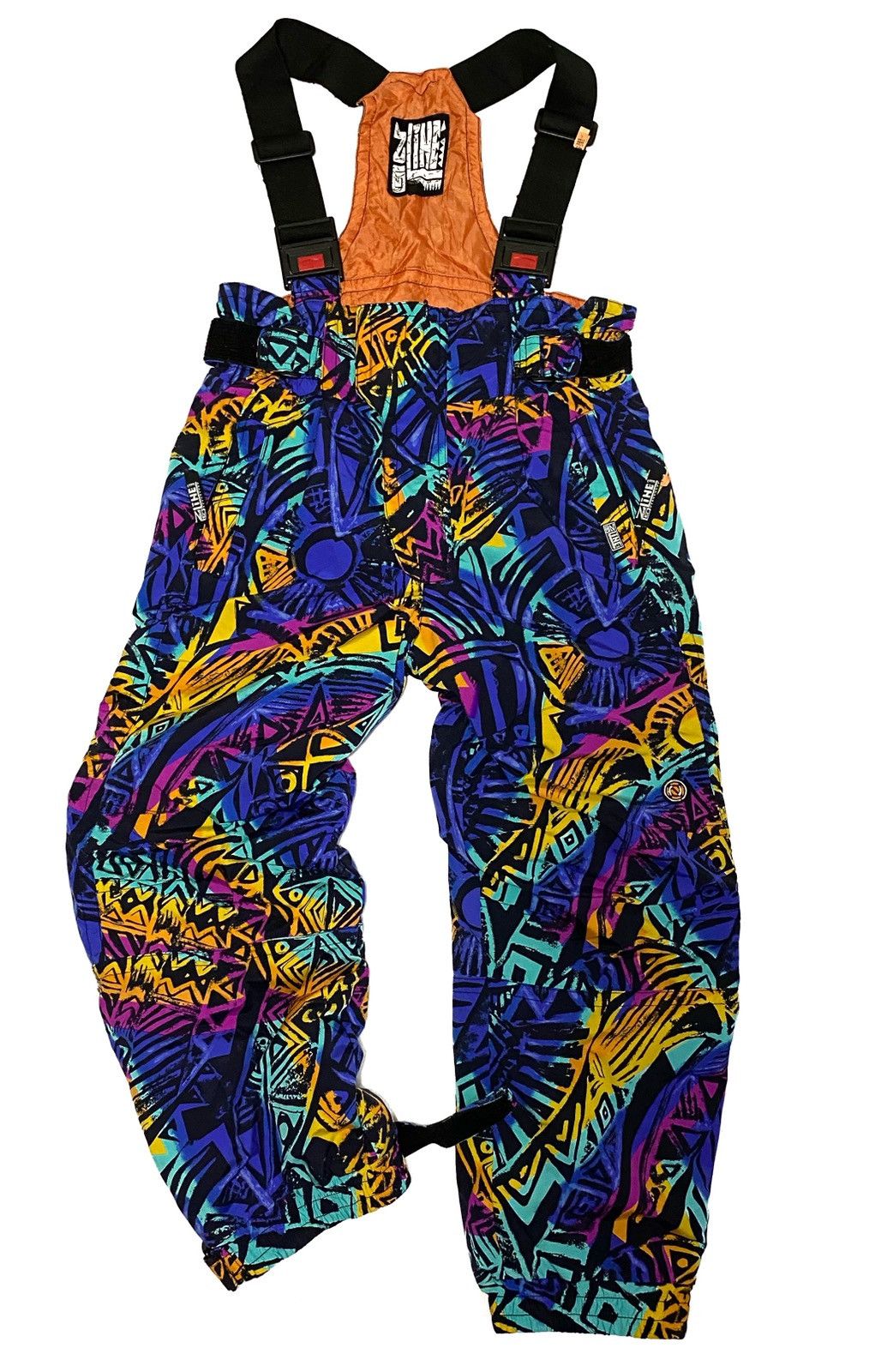 Sports Specialties Zline Multicolor Overall Ski Wear Size US 35 - 1 Thumbnail