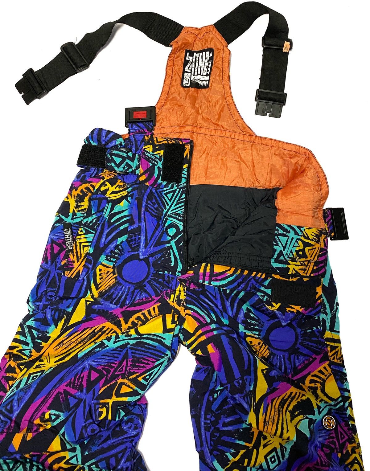 Sports Specialties Zline Multicolor Overall Ski Wear Size US 35 - 6 Thumbnail