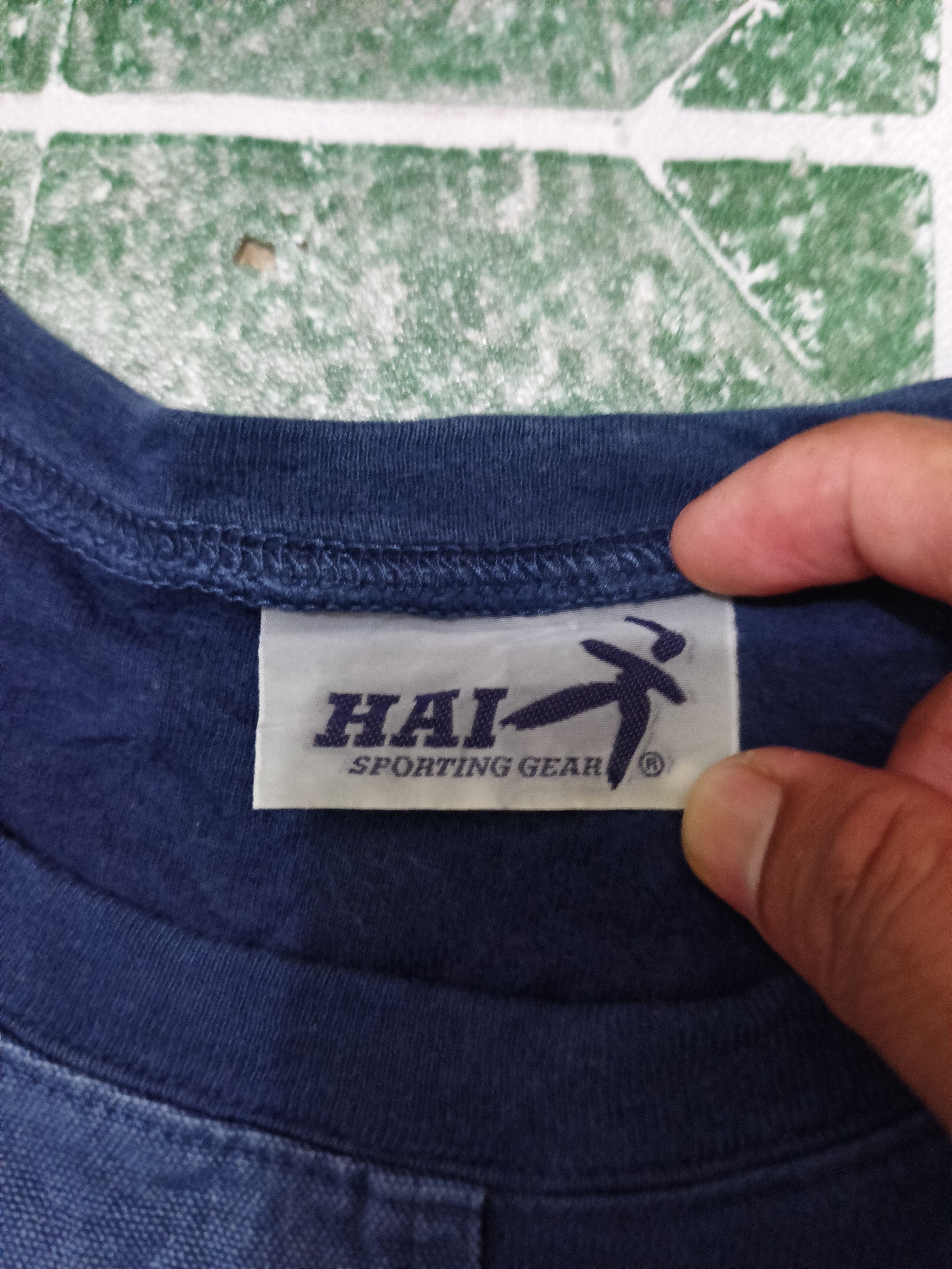 Hai Sporting Gear Rare!!! Hai Sporting Gear issey miyake patchwork Long Sleeve Size US M / EU 48-50 / 2 - 5 Thumbnail
