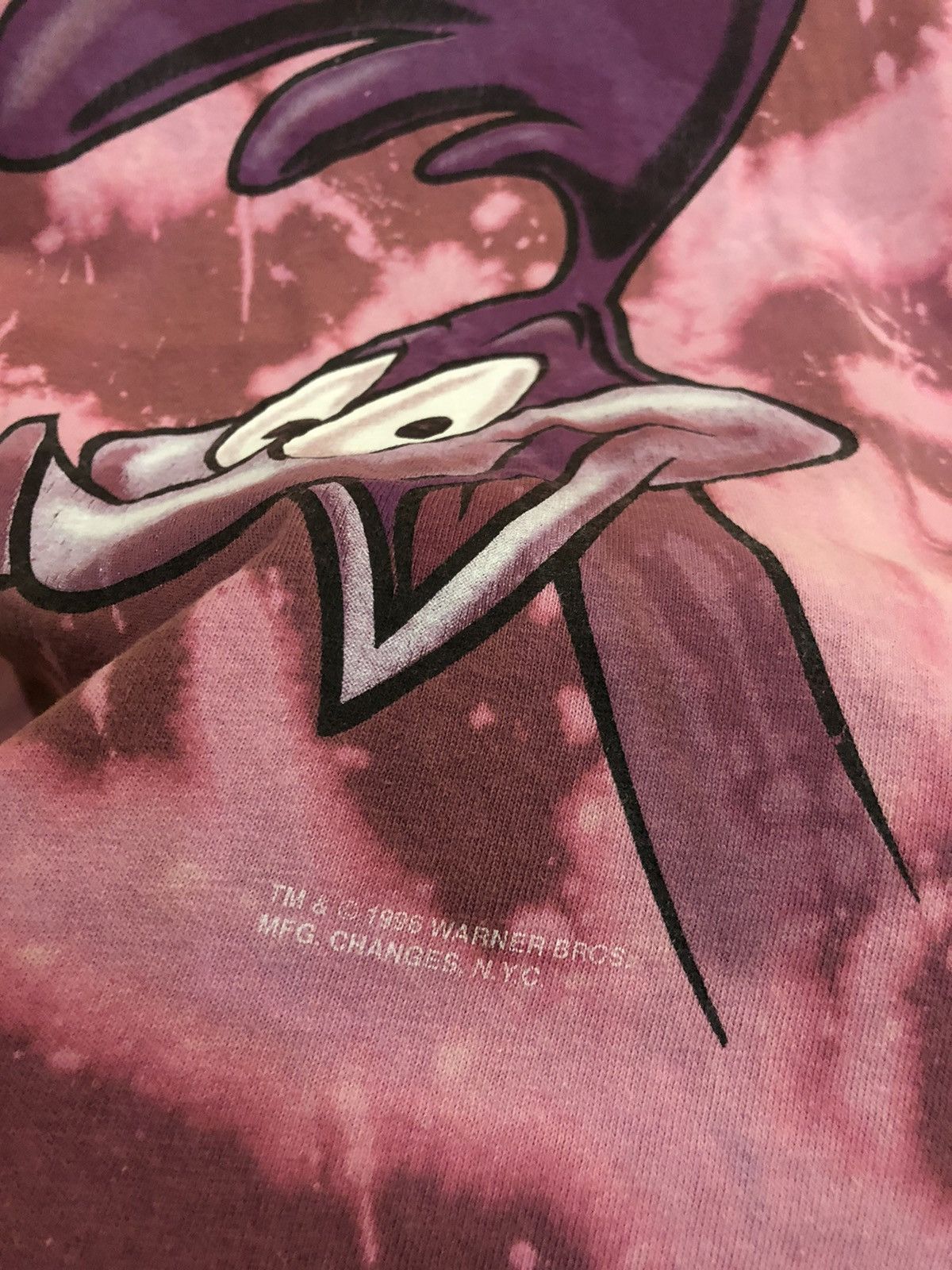 Universal Studios × Warner Bros Vintage Road runner custom made acid wash size L Size US L / EU 52-54 / 3 - 3 Thumbnail