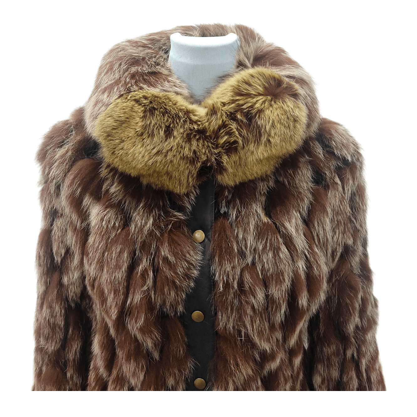 Hardy Amies Vintage HARDY AMIES LONDON Fox Fur Jacket Size S / US 4 / IT 40 - 2 Thumbnail