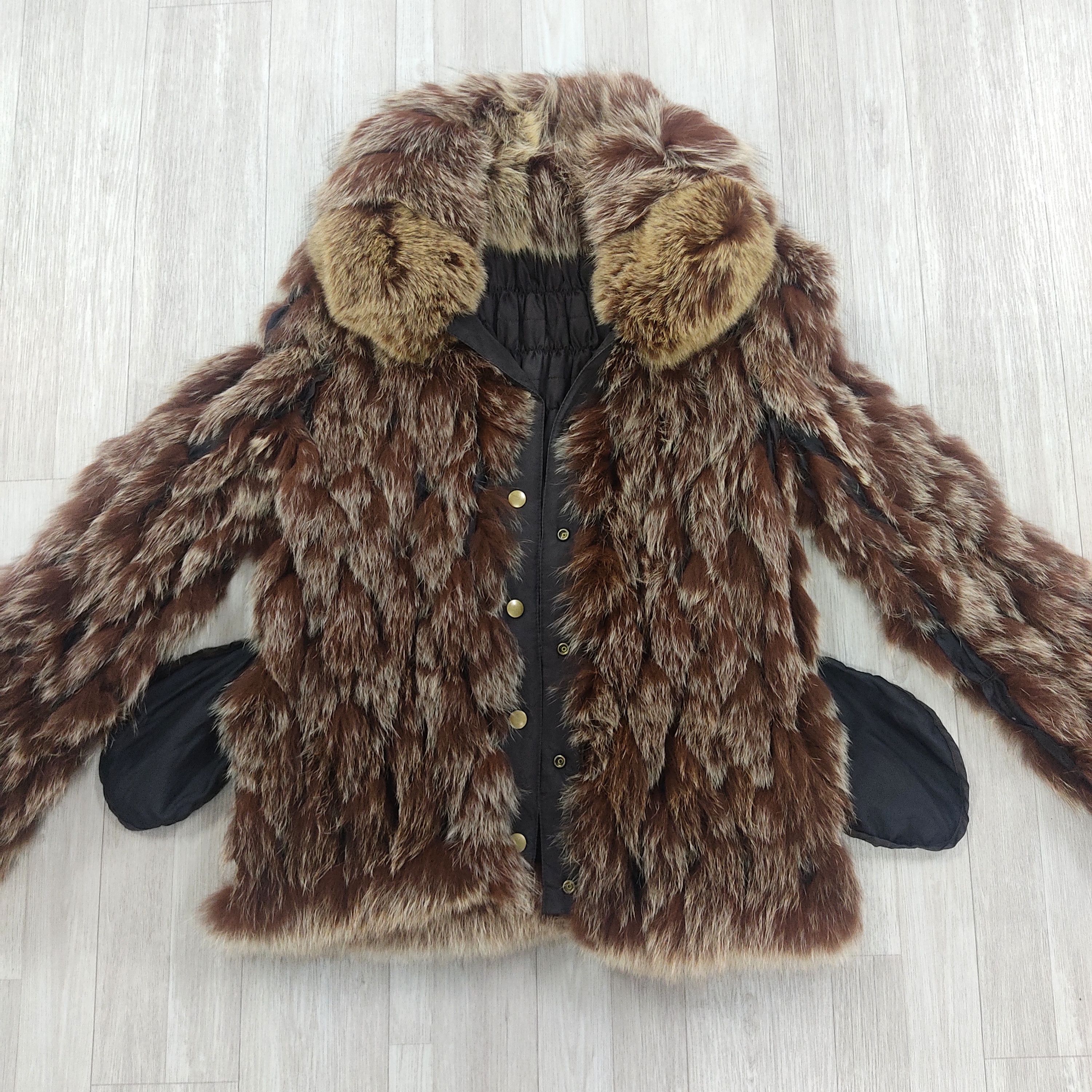 Hardy Amies Vintage HARDY AMIES LONDON Fox Fur Jacket Size S / US 4 / IT 40 - 9 Thumbnail