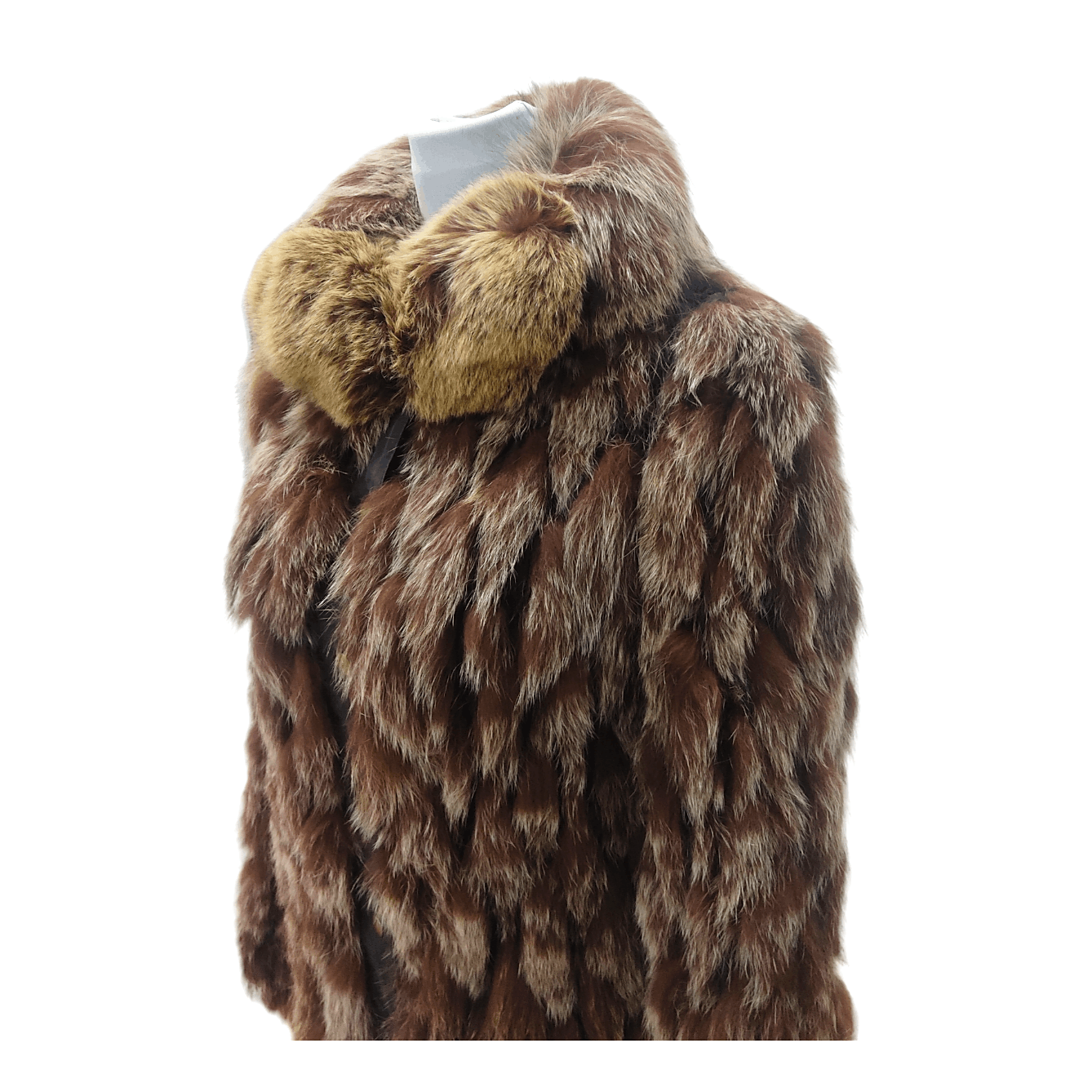 Hardy Amies Vintage HARDY AMIES LONDON Fox Fur Jacket Size S / US 4 / IT 40 - 4 Thumbnail
