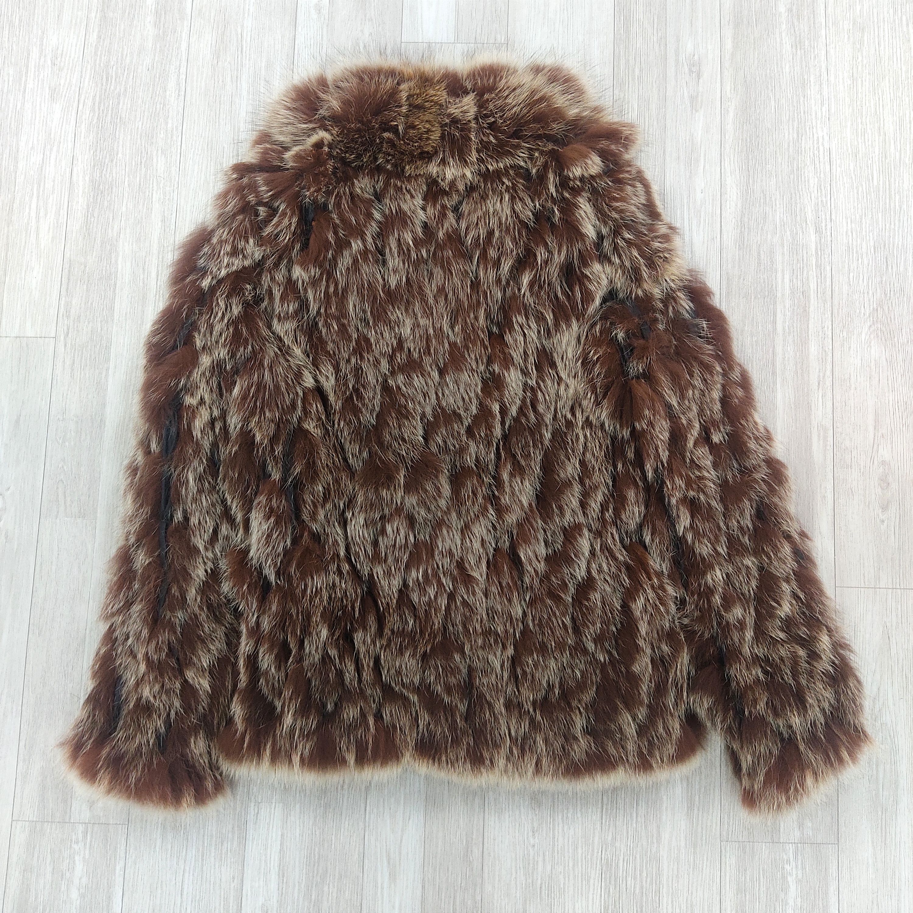 Hardy Amies Vintage HARDY AMIES LONDON Fox Fur Jacket Size S / US 4 / IT 40 - 13 Thumbnail