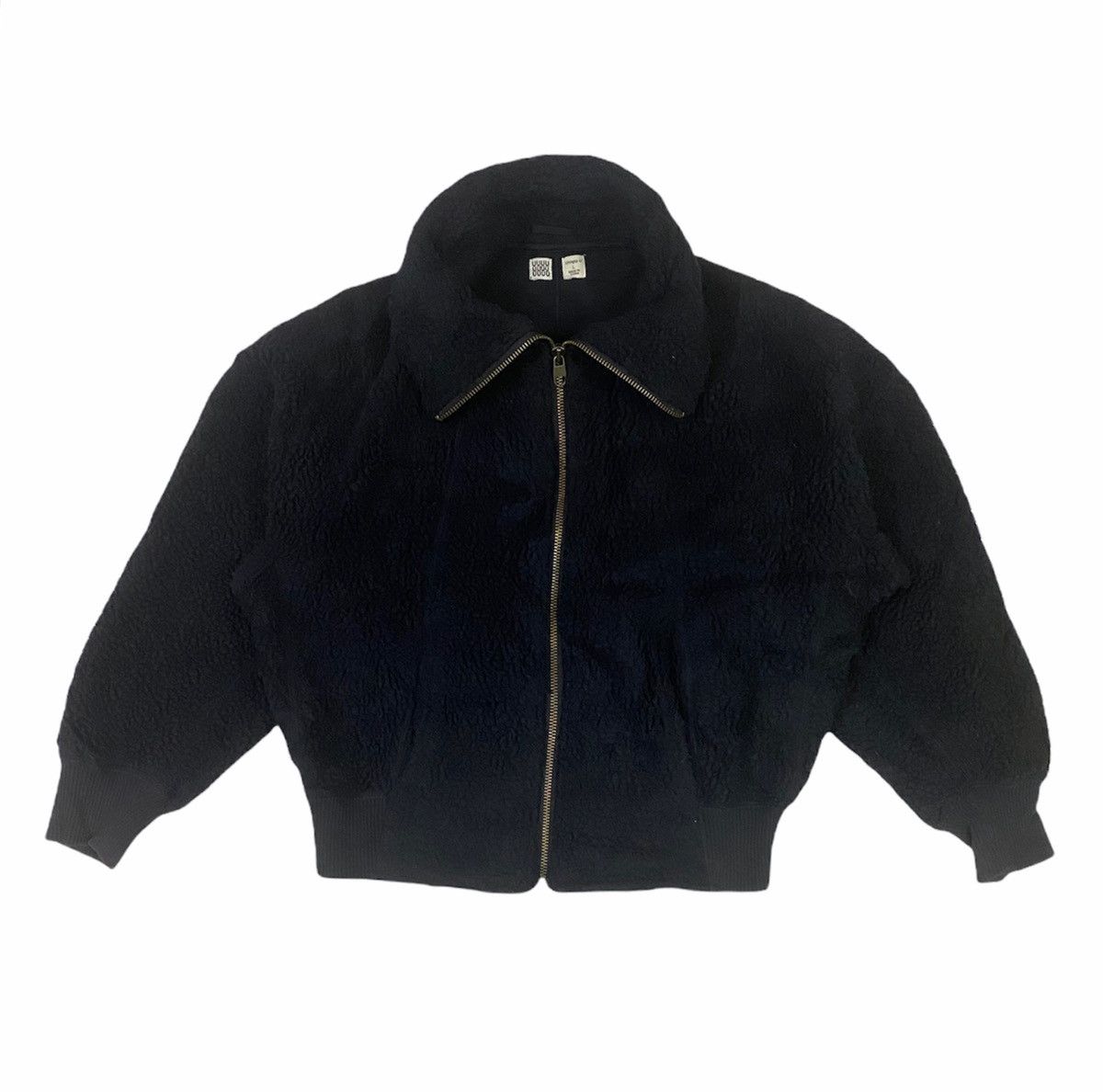 image of Christophe Lemaire x Uniqlo Christopher Lemaire X Uniqlo Uuuu Fleece Sherpa Jacket in Black (Size L