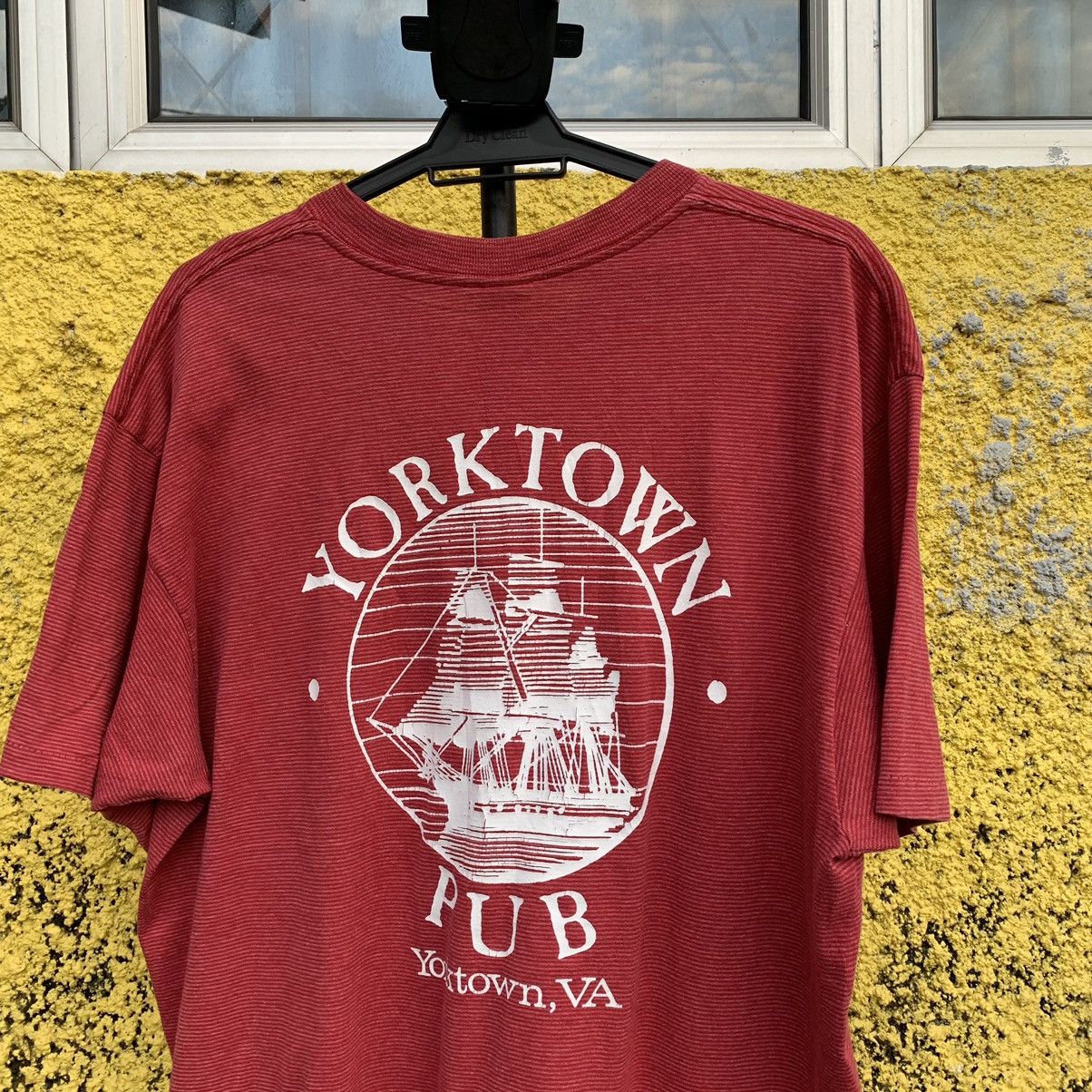 Vintage YorkTown Pub vintage 90s tshirt tee Size US XL / EU 56 / 4 - 5 Thumbnail