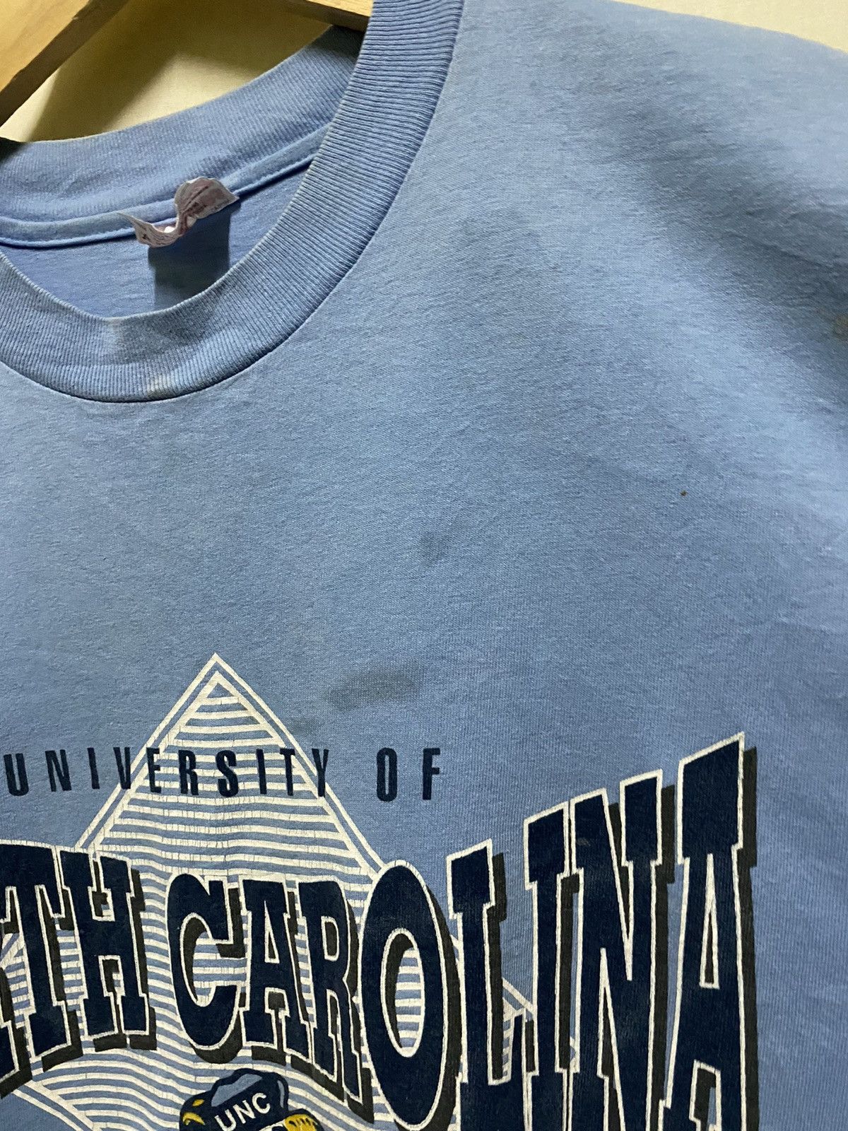 Vintage North Carolina Tar Heels T Shirt Size US XL / EU 56 / 4 - 3 Thumbnail