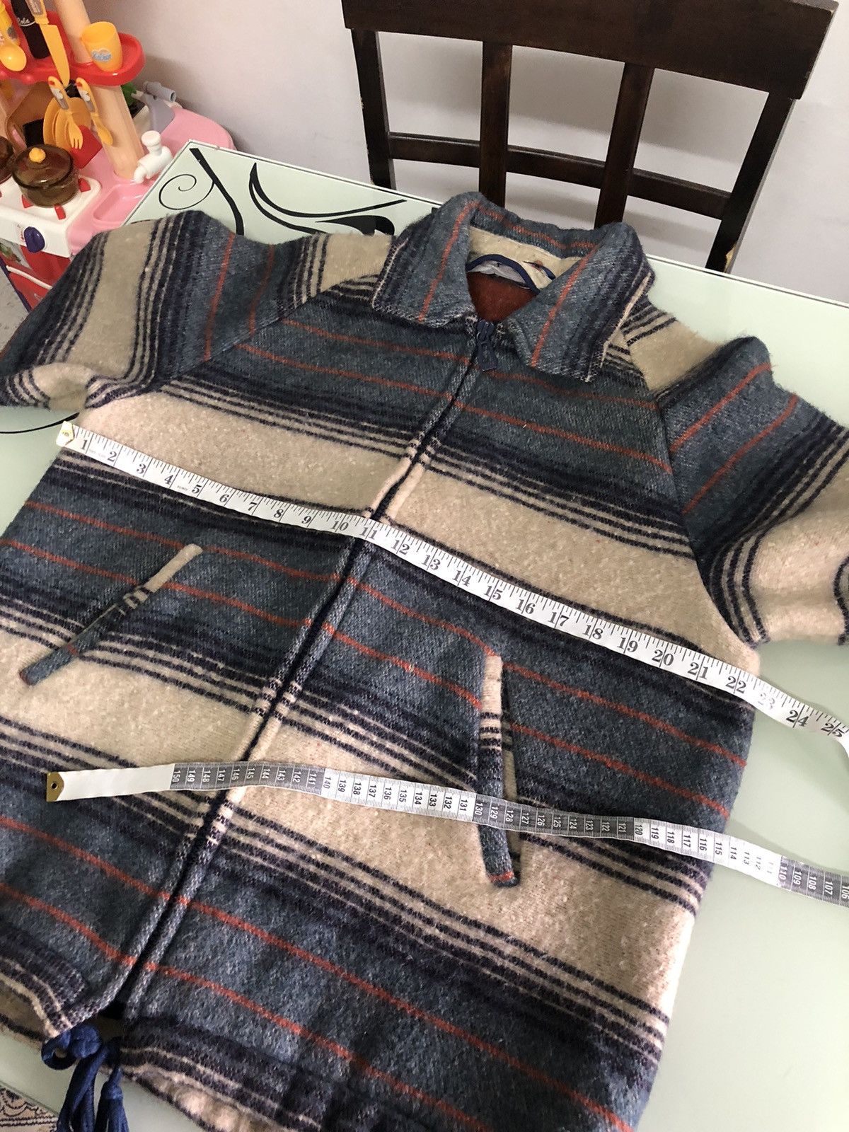 Big John Rare❗️Vintage Big John Native Strips Wool Jackets Size US M / EU 48-50 / 2 - 19 Thumbnail