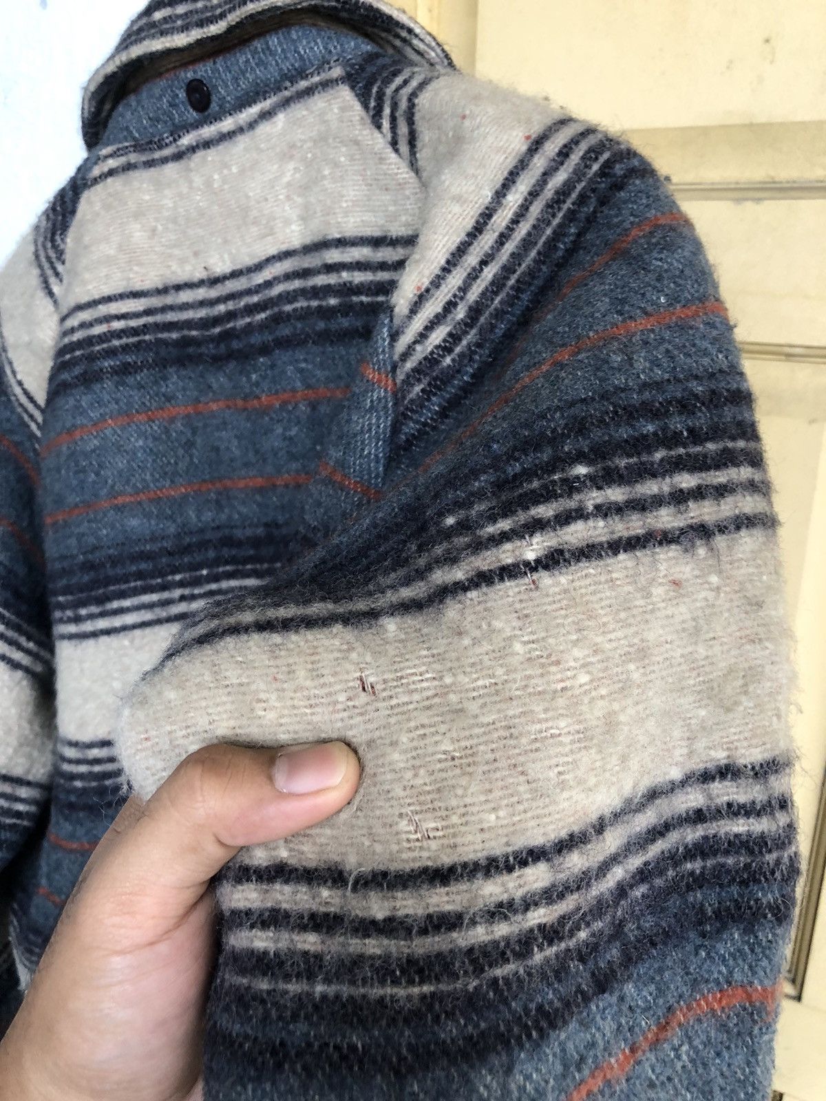 Big John Rare❗️Vintage Big John Native Strips Wool Jackets Size US M / EU 48-50 / 2 - 13 Thumbnail