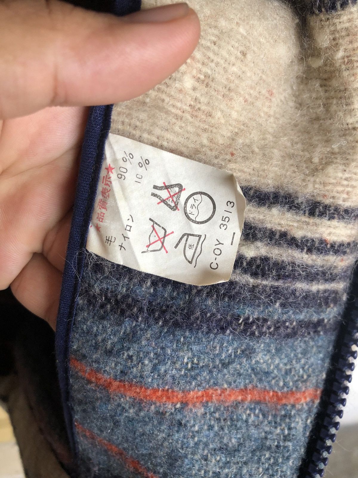 Big John Rare❗️Vintage Big John Native Strips Wool Jackets Size US M / EU 48-50 / 2 - 18 Thumbnail
