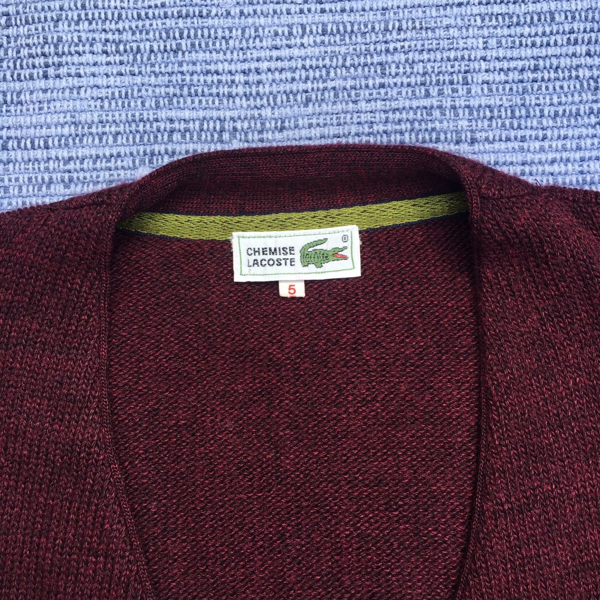 vintage lacoste jumper
