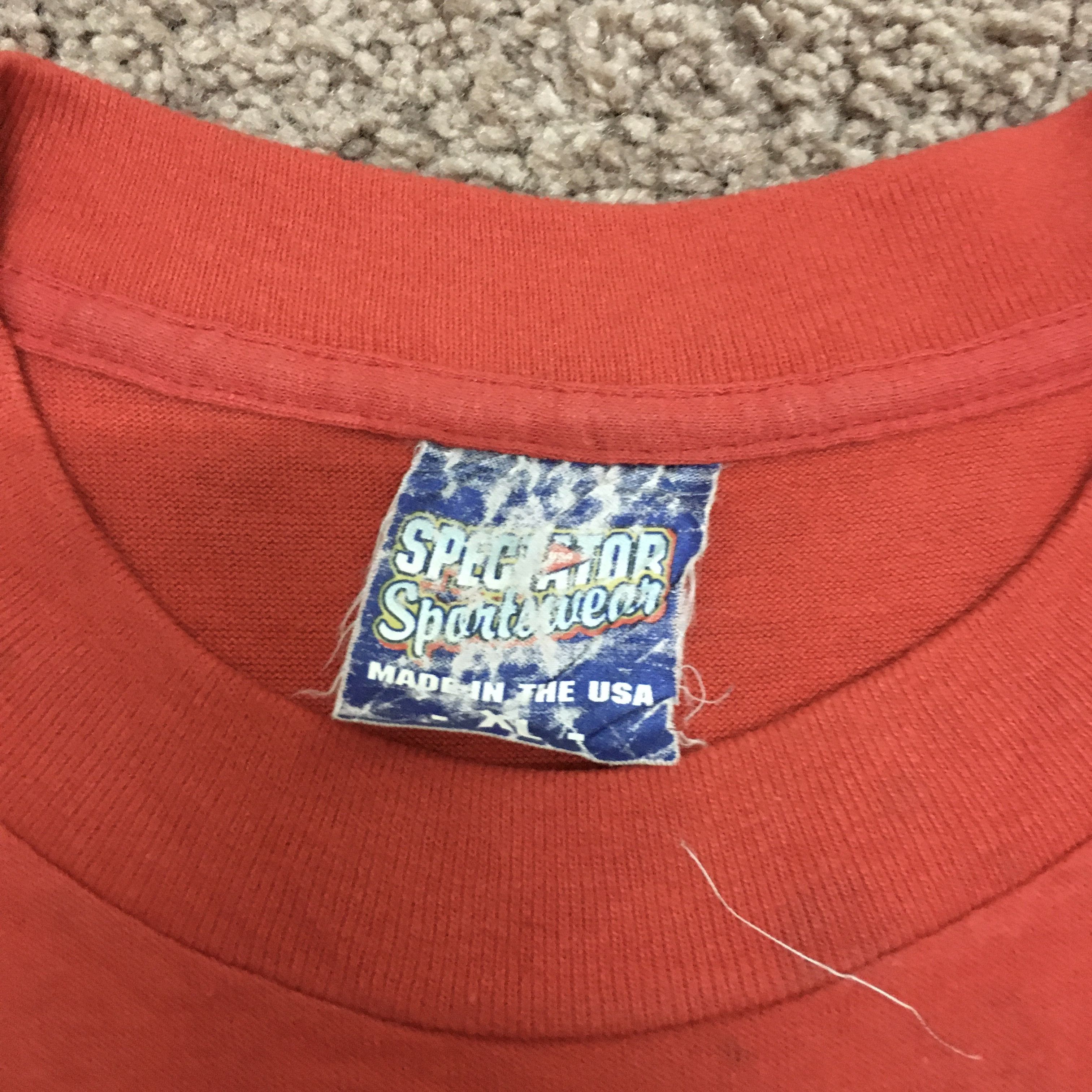 Vintage vintage chicago bulls official merc. tee Size US L / EU 52-54 / 3 - 3 Thumbnail