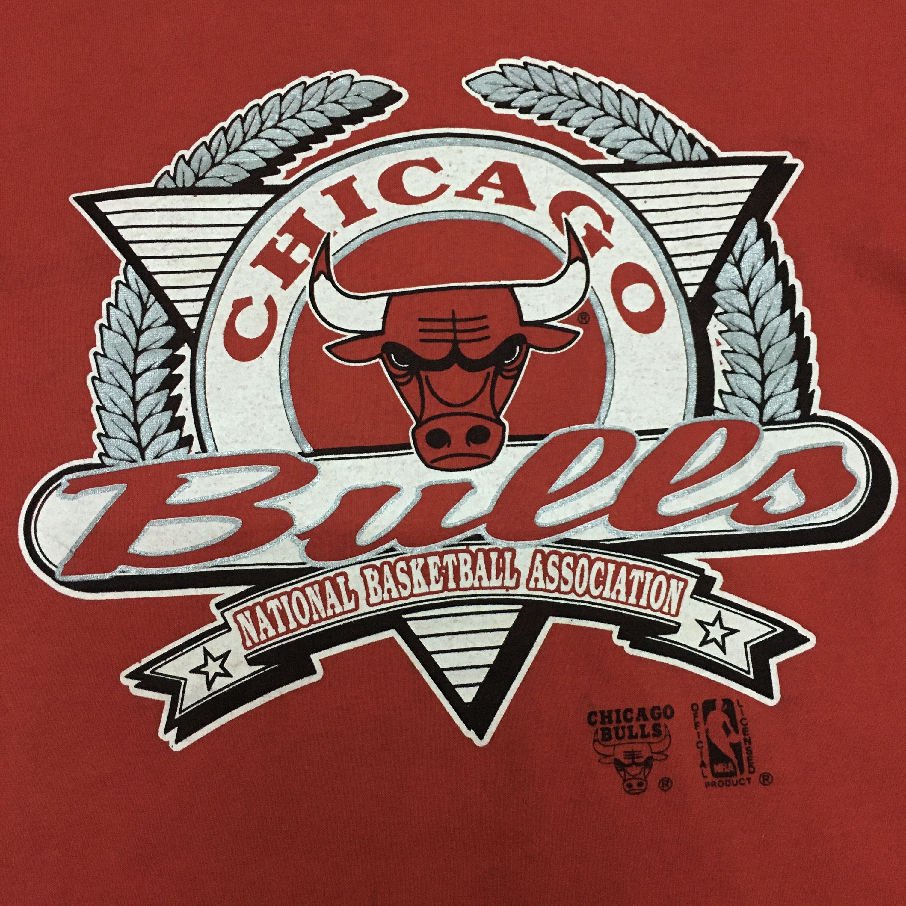 Vintage vintage chicago bulls official merc. tee Size US L / EU 52-54 / 3 - 2 Thumbnail