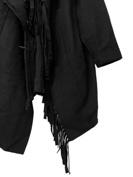 Yohji Yamamoto Yohji Yamamoto Tassel Collar Coat Size US M / EU 48-50 / 2 - 5 Thumbnail
