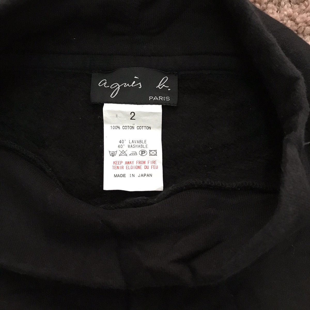 agnes b. Black sleeveless Size US M / EU 48-50 / 2 - 4 Thumbnail