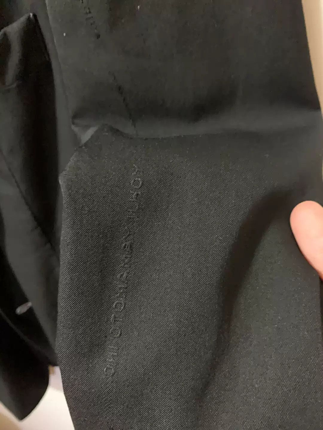 Yohji Yamamoto Yohji Yamamoto sleeve linear logo COAT Size US L / EU 52-54 / 3 - 4 Thumbnail
