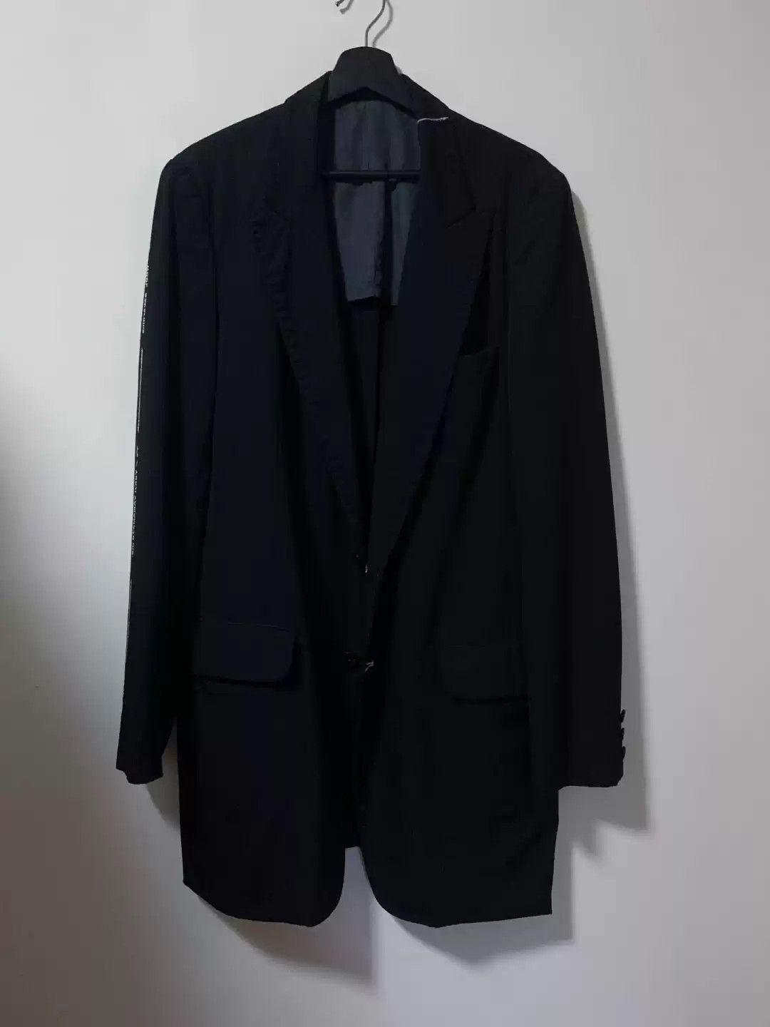 Yohji Yamamoto Yohji Yamamoto sleeve linear logo COAT Size US L / EU 52-54 / 3 - 1 Thumbnail