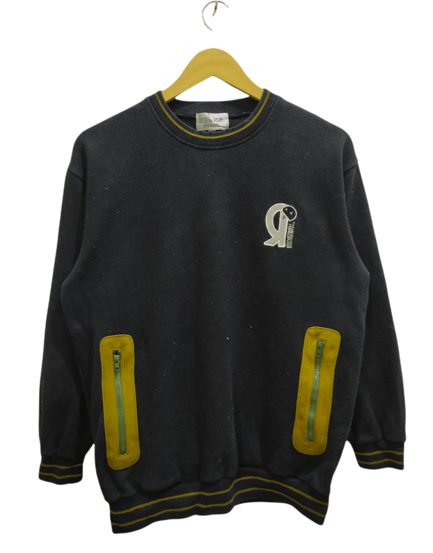 Other Vintage Roux Di Peree Internazionale Liberta Sweatshirt Size US L / EU 52-54 / 3 - 2 Thumbnail