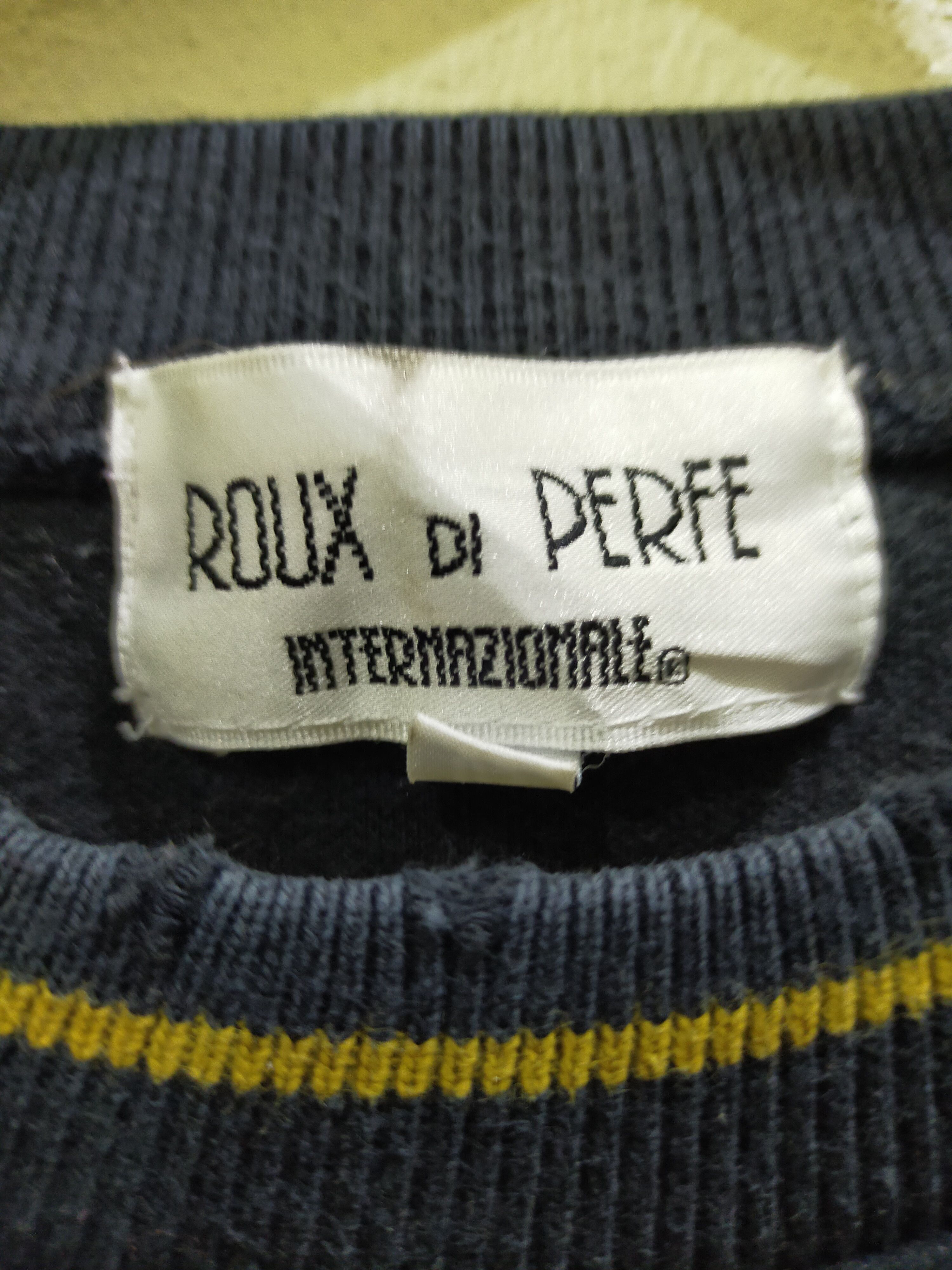 Other Vintage Roux Di Peree Internazionale Liberta Sweatshirt Size US L / EU 52-54 / 3 - 6 Thumbnail
