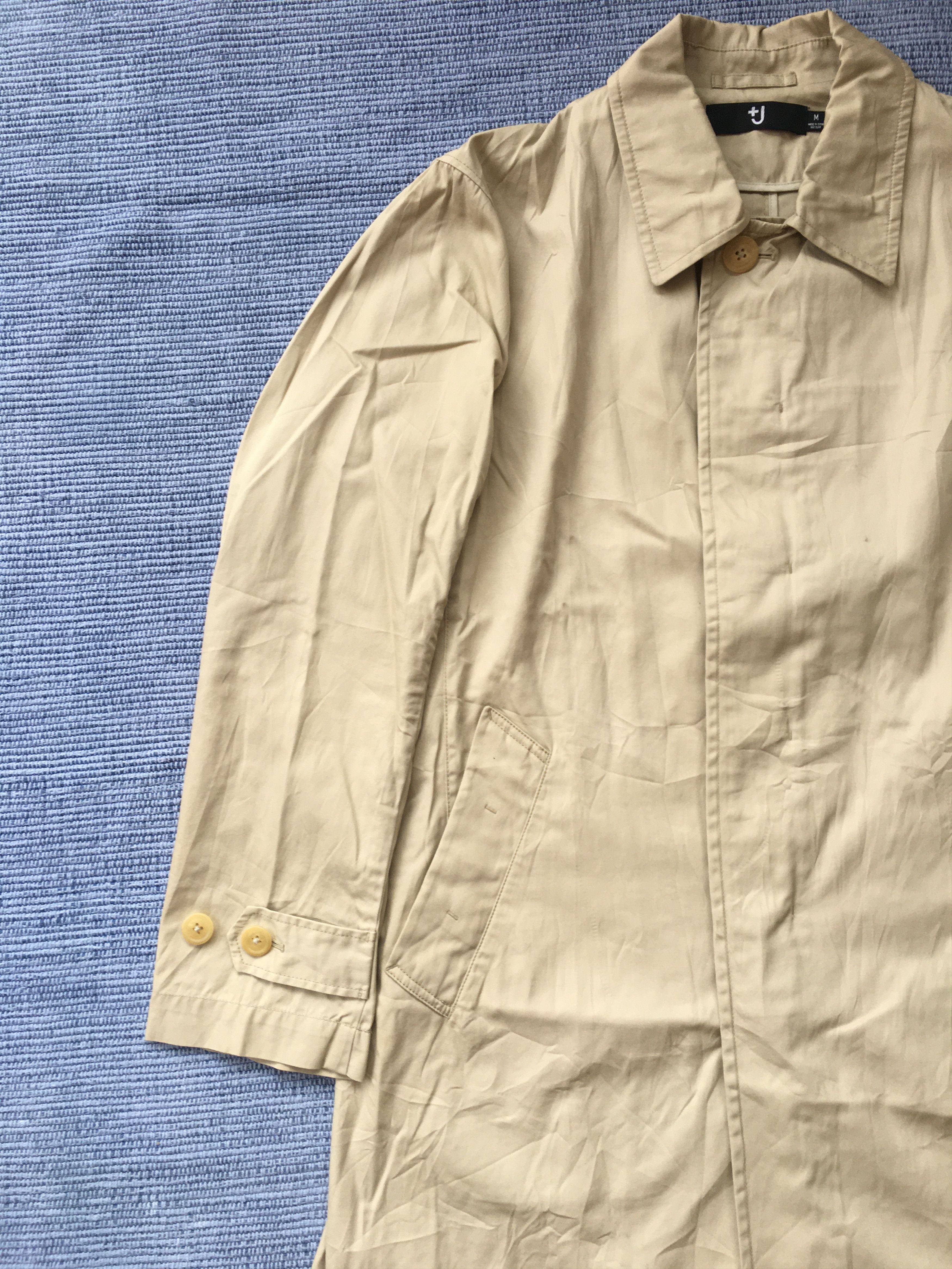Jil Sander × Uniqlo light cotton trench coat Size US M / EU 48-50 / 2 - 5 Thumbnail