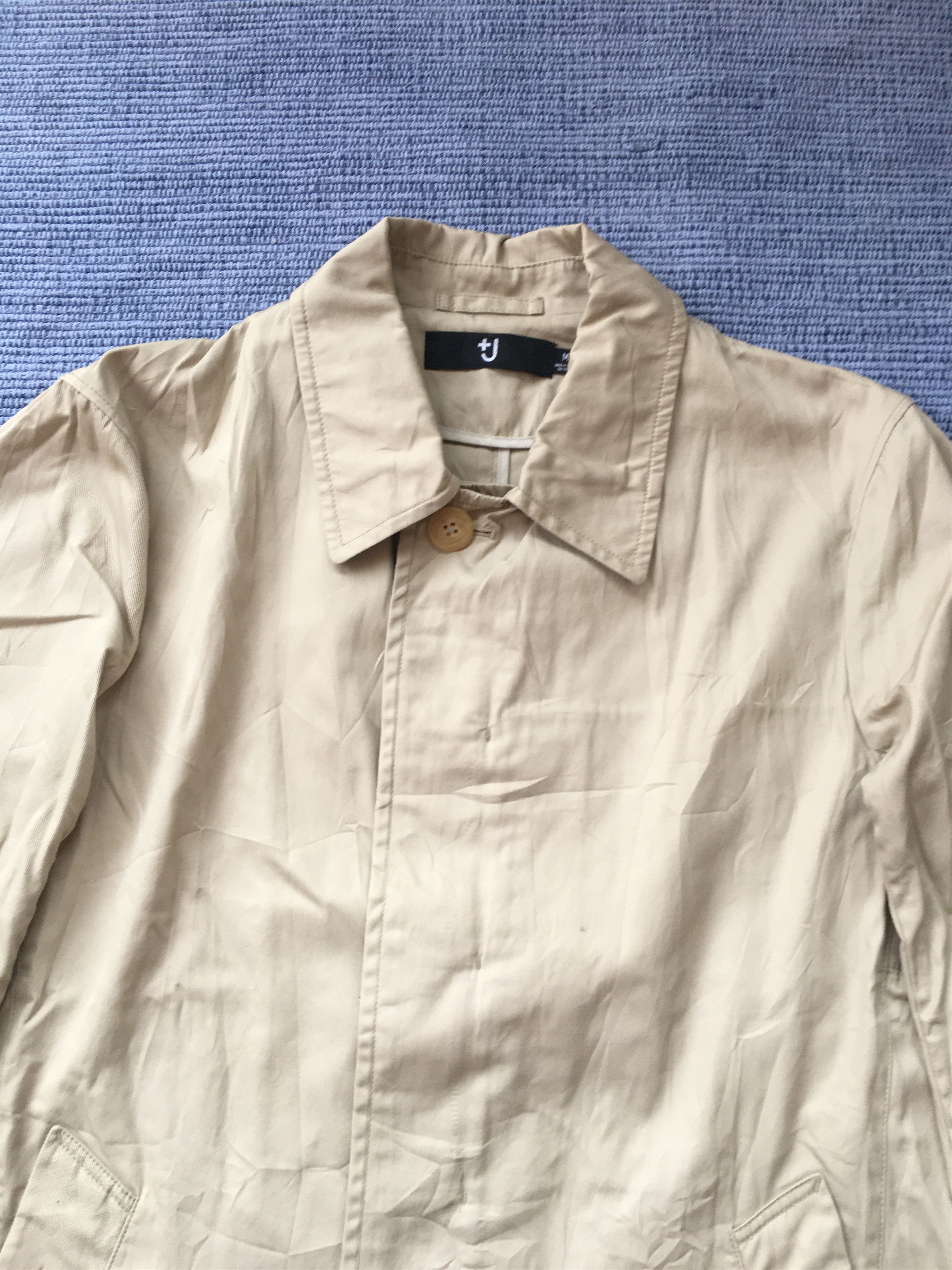 Jil Sander × Uniqlo light cotton trench coat Size US M / EU 48-50 / 2 - 3 Thumbnail