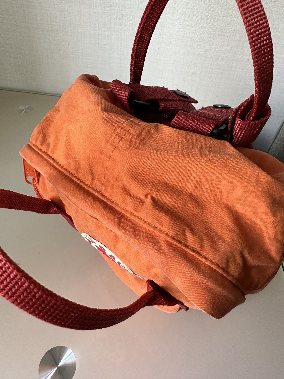 Fjallraven Fjallraven Kanken Mini Backpack Orange Size ONE SIZE - 10 Thumbnail