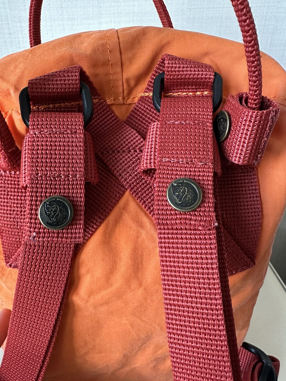 Fjallraven Fjallraven Kanken Mini Backpack Orange Size ONE SIZE - 7 Thumbnail