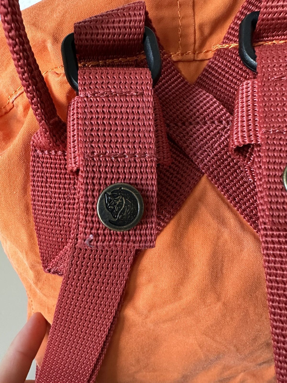 Fjallraven Fjallraven Kanken Mini Backpack Orange Size ONE SIZE - 6 Thumbnail
