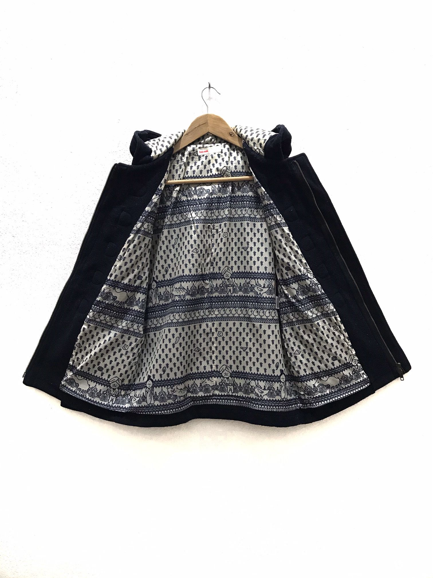 Issey Miyake Ne-net Product by Issey Miyake Duffle Hoodies Jacket Size US S / EU 44-46 / 1 - 3 Thumbnail