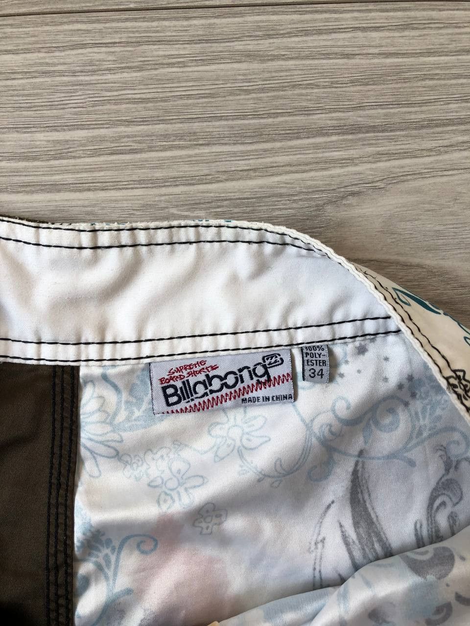 Billabong Bilabong Vintage Big Logo Surf Style Y2k Size US 34 / EU 50 - 5 Thumbnail