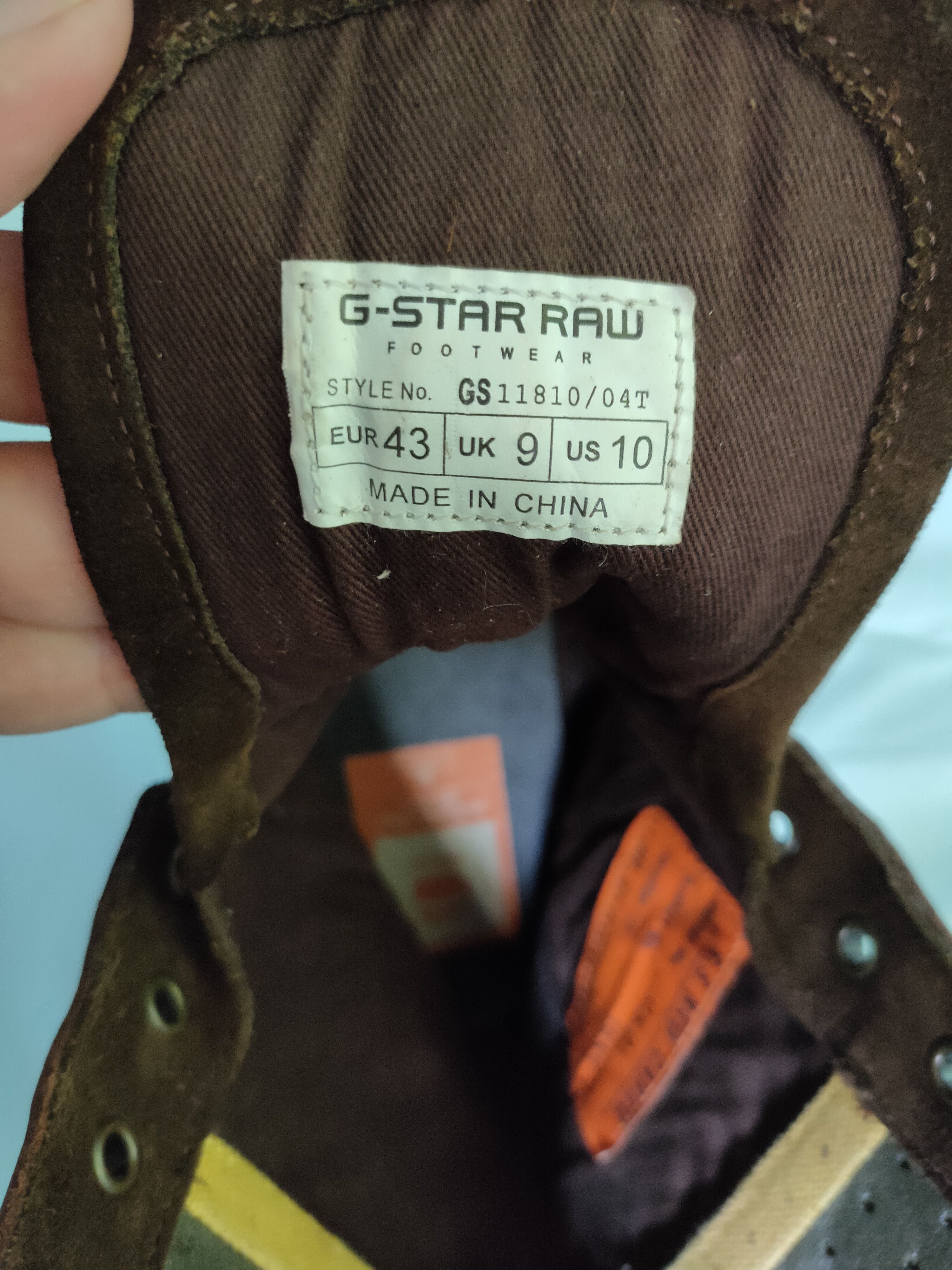 G-Star G STAR RAW cargo service boots Size US 10 / EU 43 - 3 Thumbnail