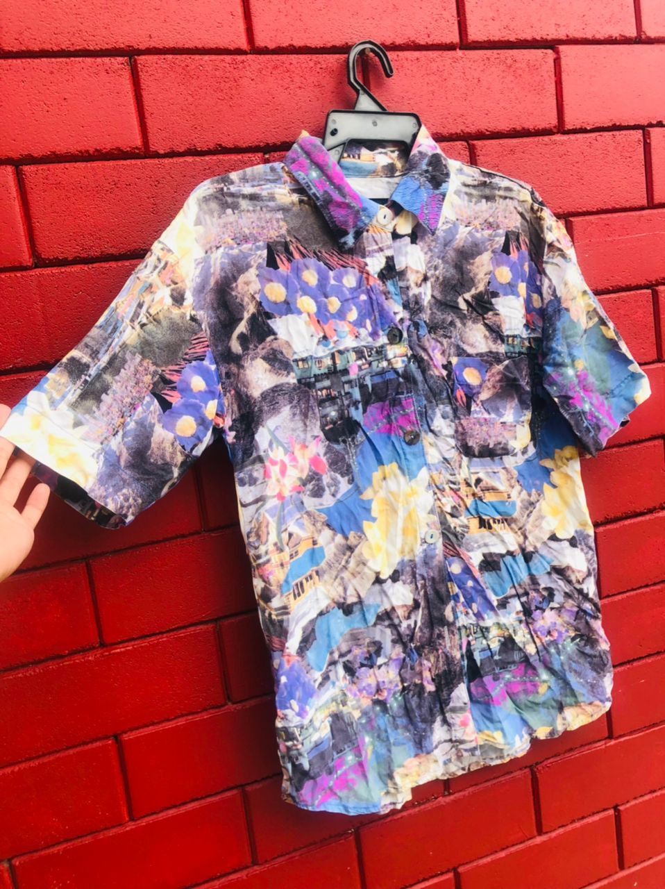 Japanese Brand × Vintage Vintage Japanese Designer Streetwear Fashion Style Shirt Size US M / EU 48-50 / 2 - 5 Thumbnail