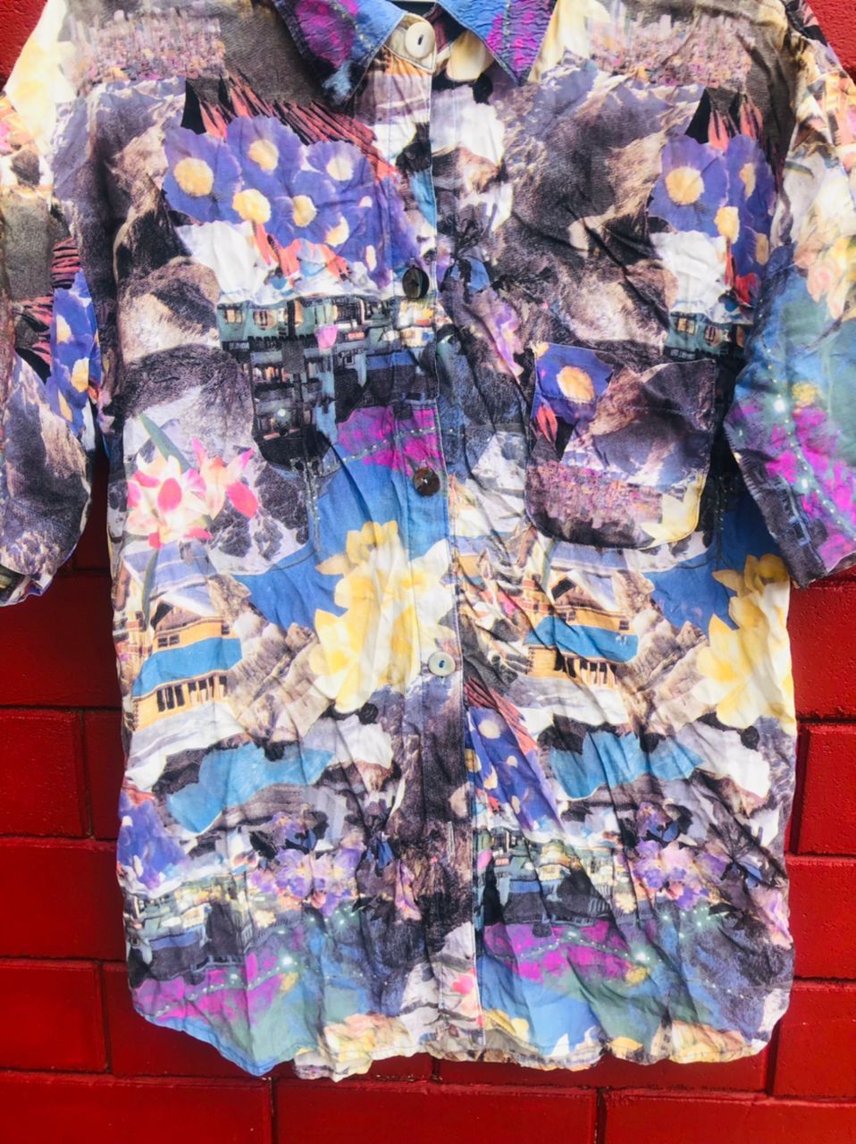Japanese Brand × Vintage Vintage Japanese Designer Streetwear Fashion Style Shirt Size US M / EU 48-50 / 2 - 4 Thumbnail
