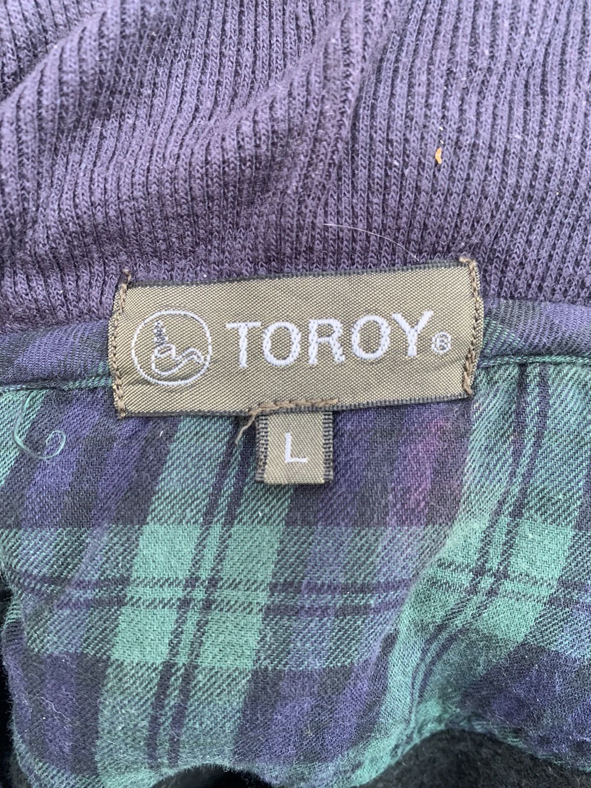 Japanese Brand Vintage Toroy Halfzip Sweatshirt Size US L / EU 52-54 / 3 - 6 Thumbnail