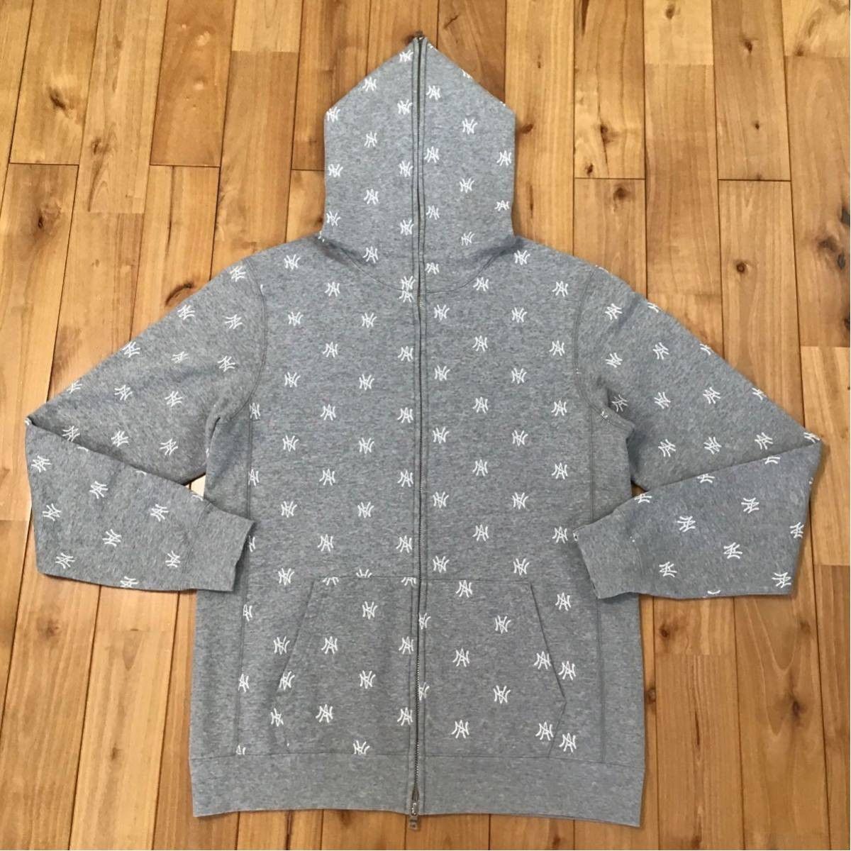 Bape × Neighborhood BAPE × NEIGHBORHOOD LOGO Full zip hoodie Gray Size US L / EU 52-54 / 3 - 1 Thumbnail