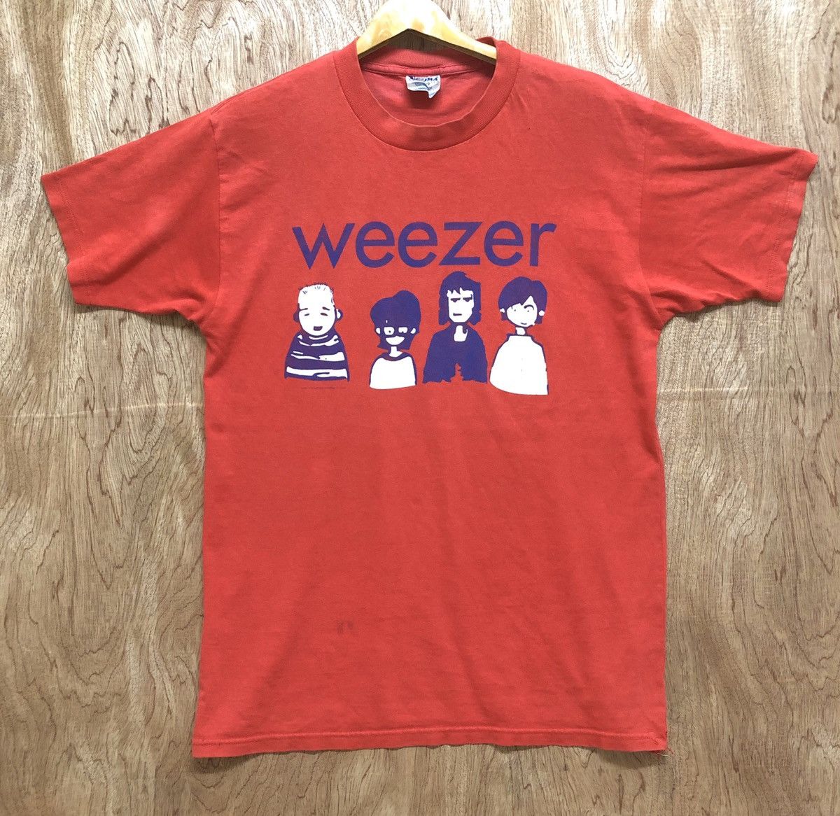 Band Tees WEEZER t shirt Size US L / EU 52-54 / 3 - 1 Thumbnail