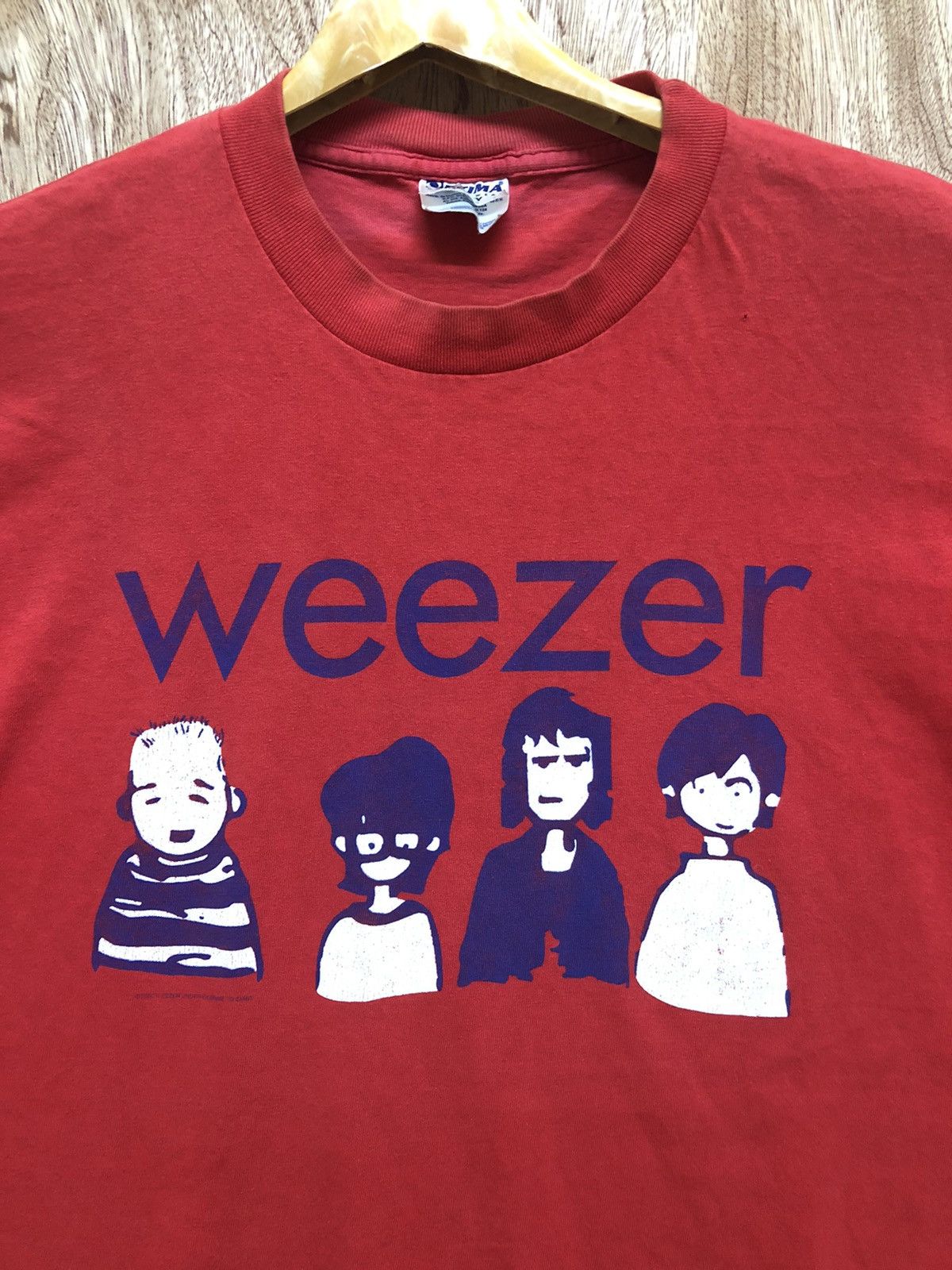 Band Tees WEEZER t shirt Size US L / EU 52-54 / 3 - 2 Thumbnail