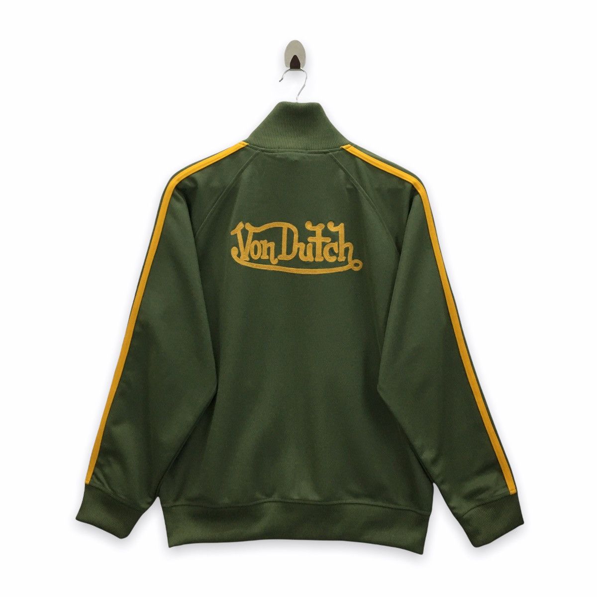 Von Dutch Rare VON DUTCH Flying Eye Ball Embroidery Sweater Size US M / EU 48-50 / 2 - 2 Thumbnail