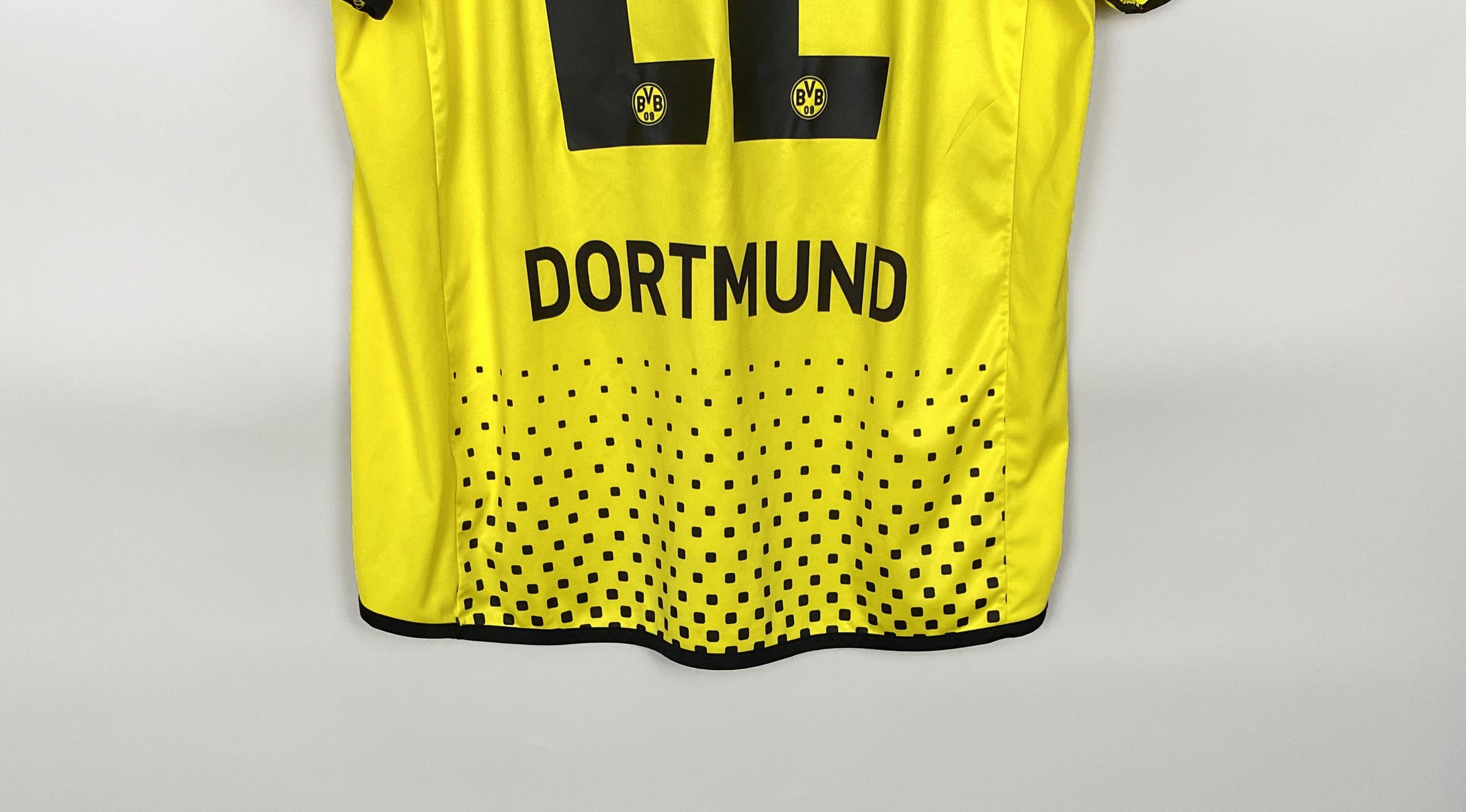 Kappa Bender Borussia Dortmund 2010 2011 Home Football Jersey Size US XXL / EU 58 / 5 - 3 Thumbnail