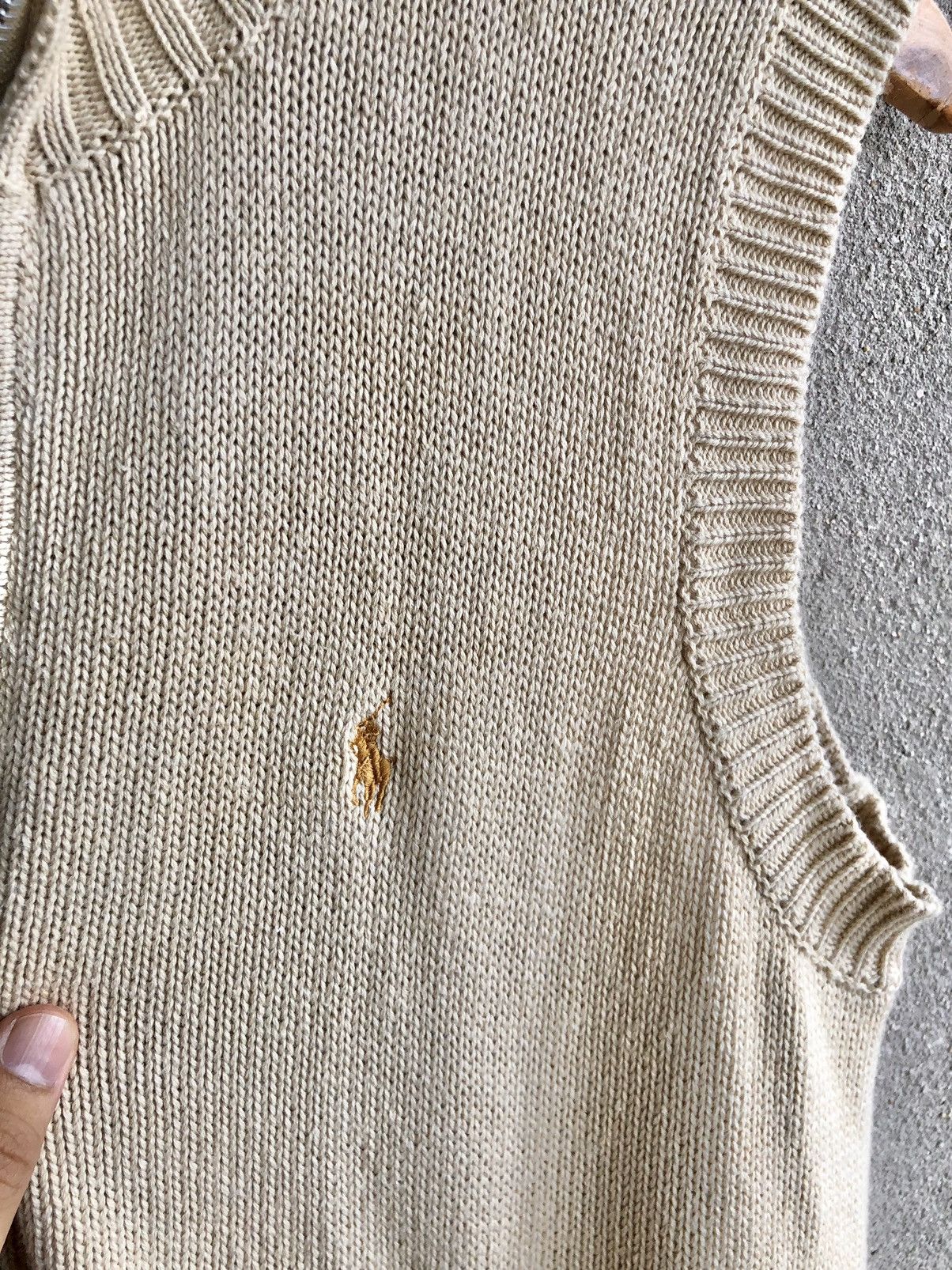 Polo Ralph Lauren Vintage Polo Ralph Lauren zip up knit Vest Size US S / EU 44-46 / 1 - 4 Thumbnail