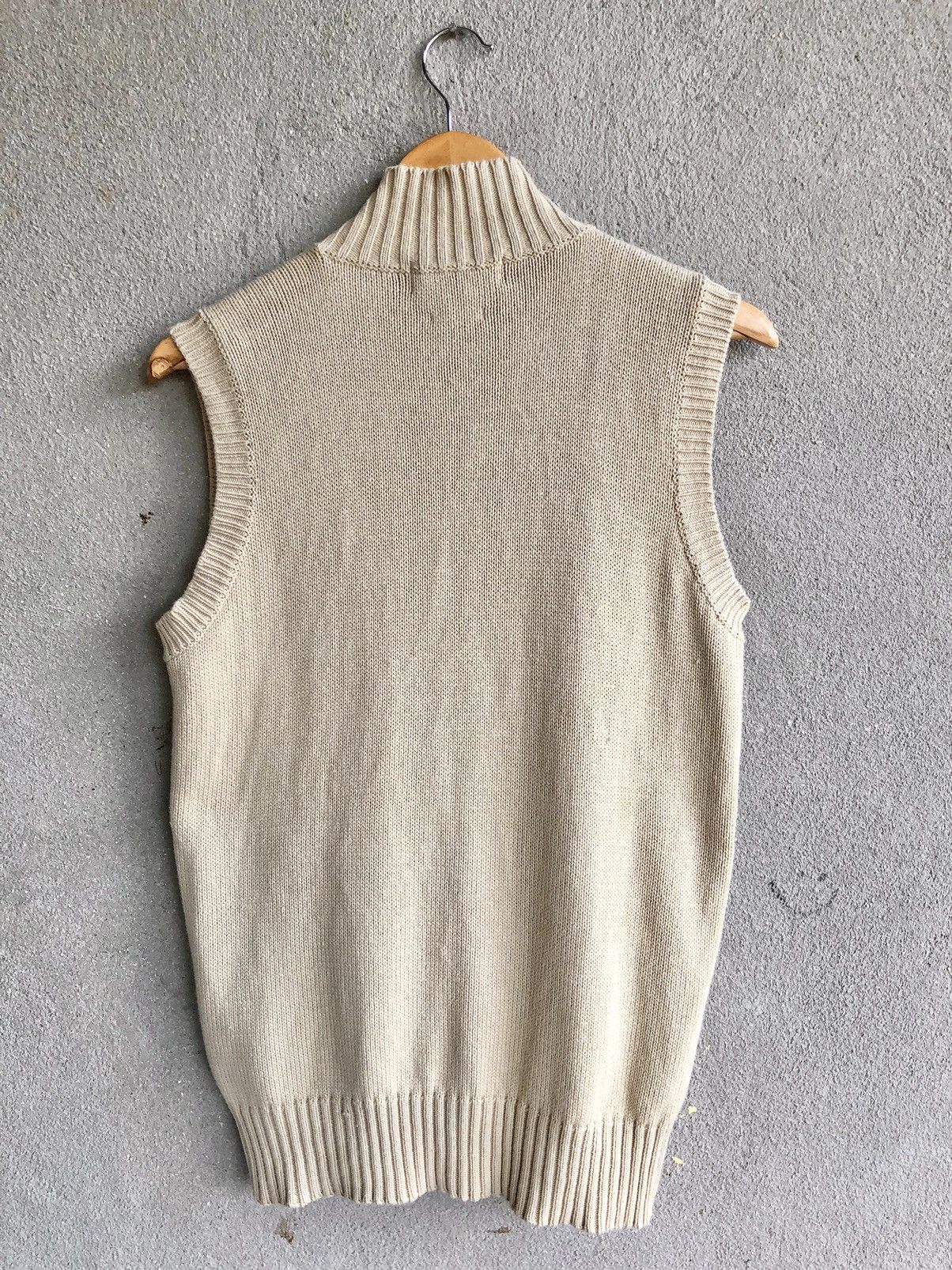 Polo Ralph Lauren Vintage Polo Ralph Lauren zip up knit Vest Size US S / EU 44-46 / 1 - 2 Thumbnail