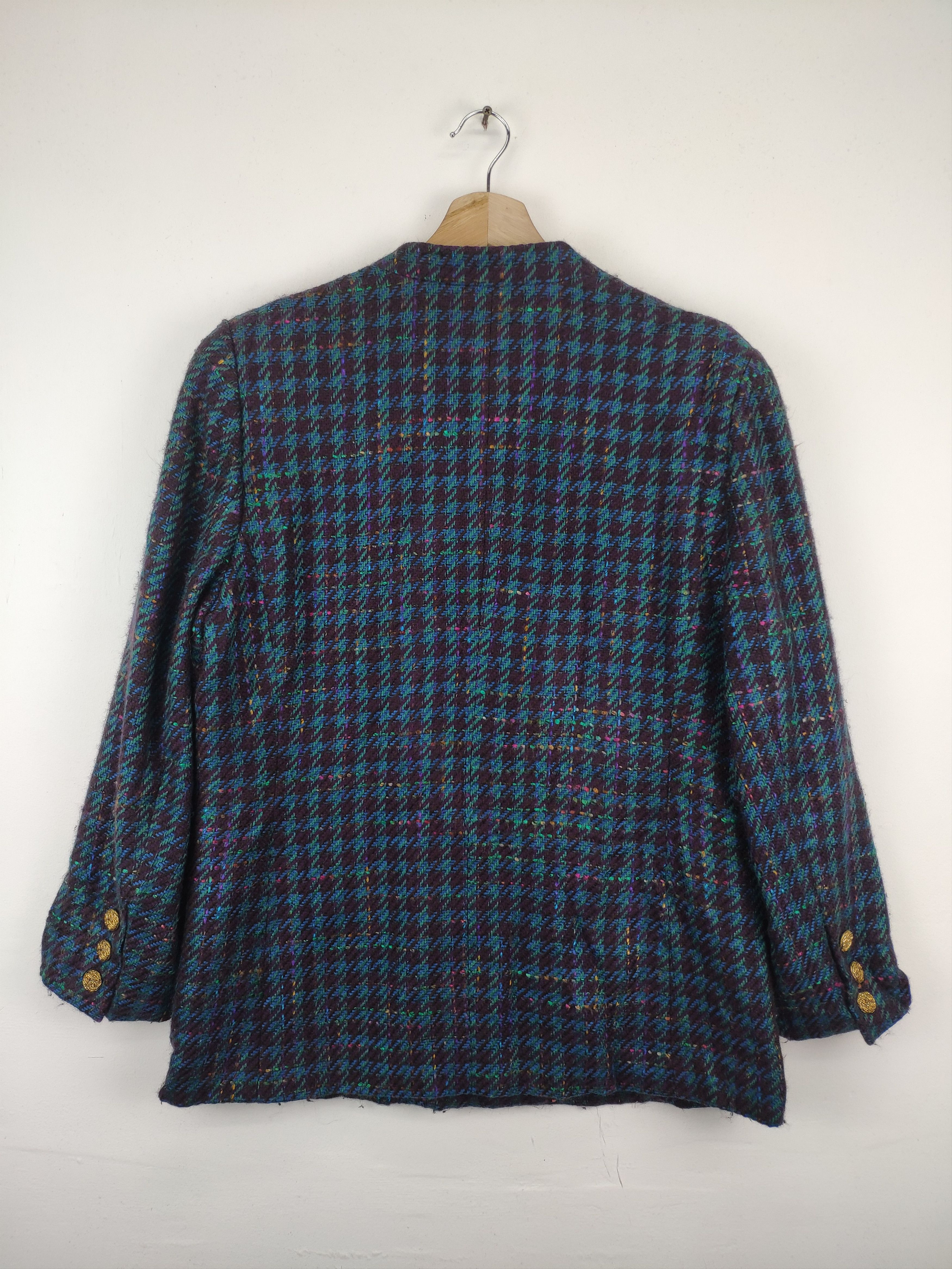 Designer × Japanese Brand Vintage Wool Double Breasted Coat by Lebe Tokyo Style Size M / US 6-8 / IT 42-44 - 2 Thumbnail