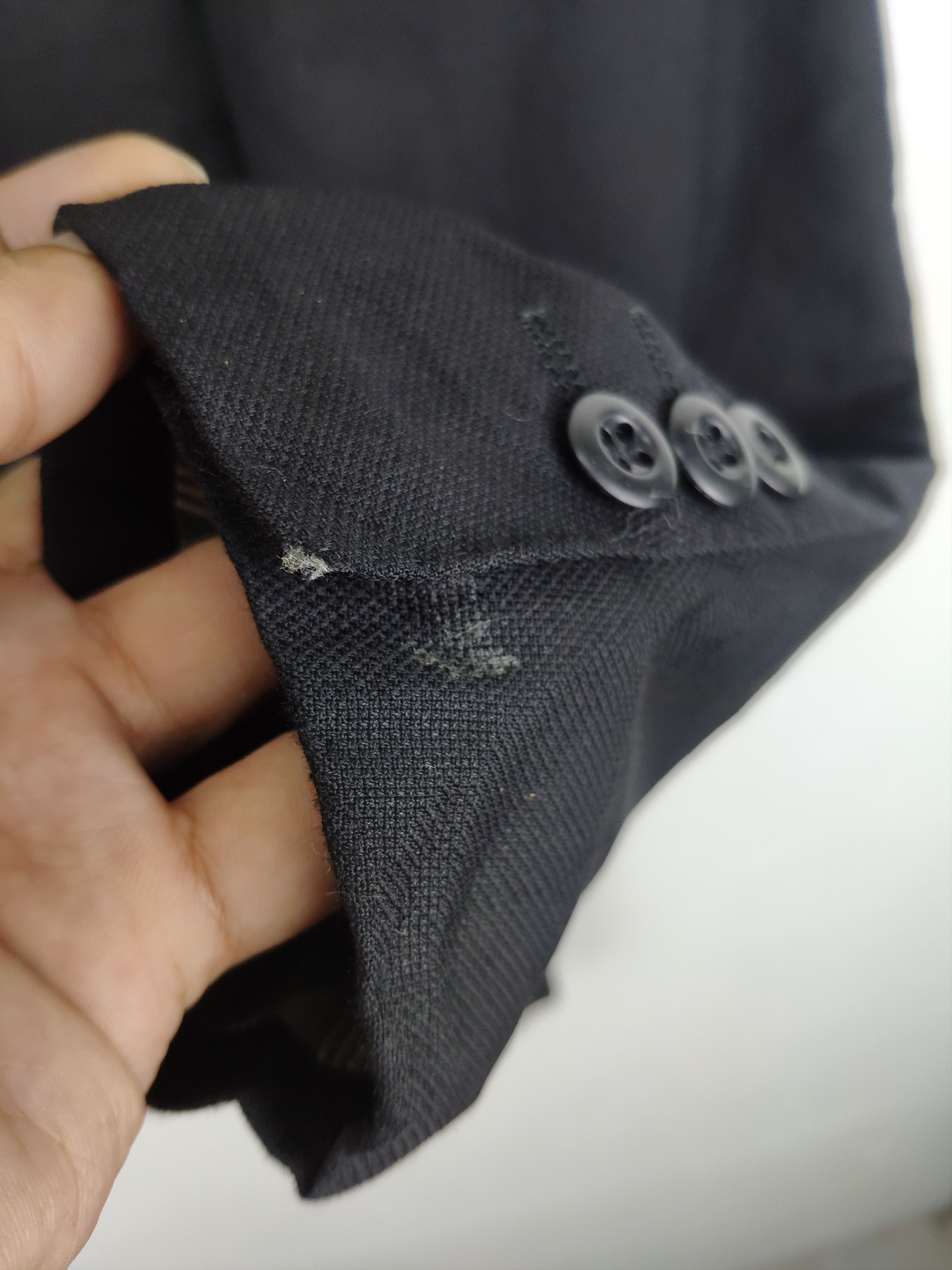 Designer × Kansai Yamamoto Vintage Kansai Yamamoto Blazer Jacket Black Size US S / EU 44-46 / 1 - 10 Thumbnail