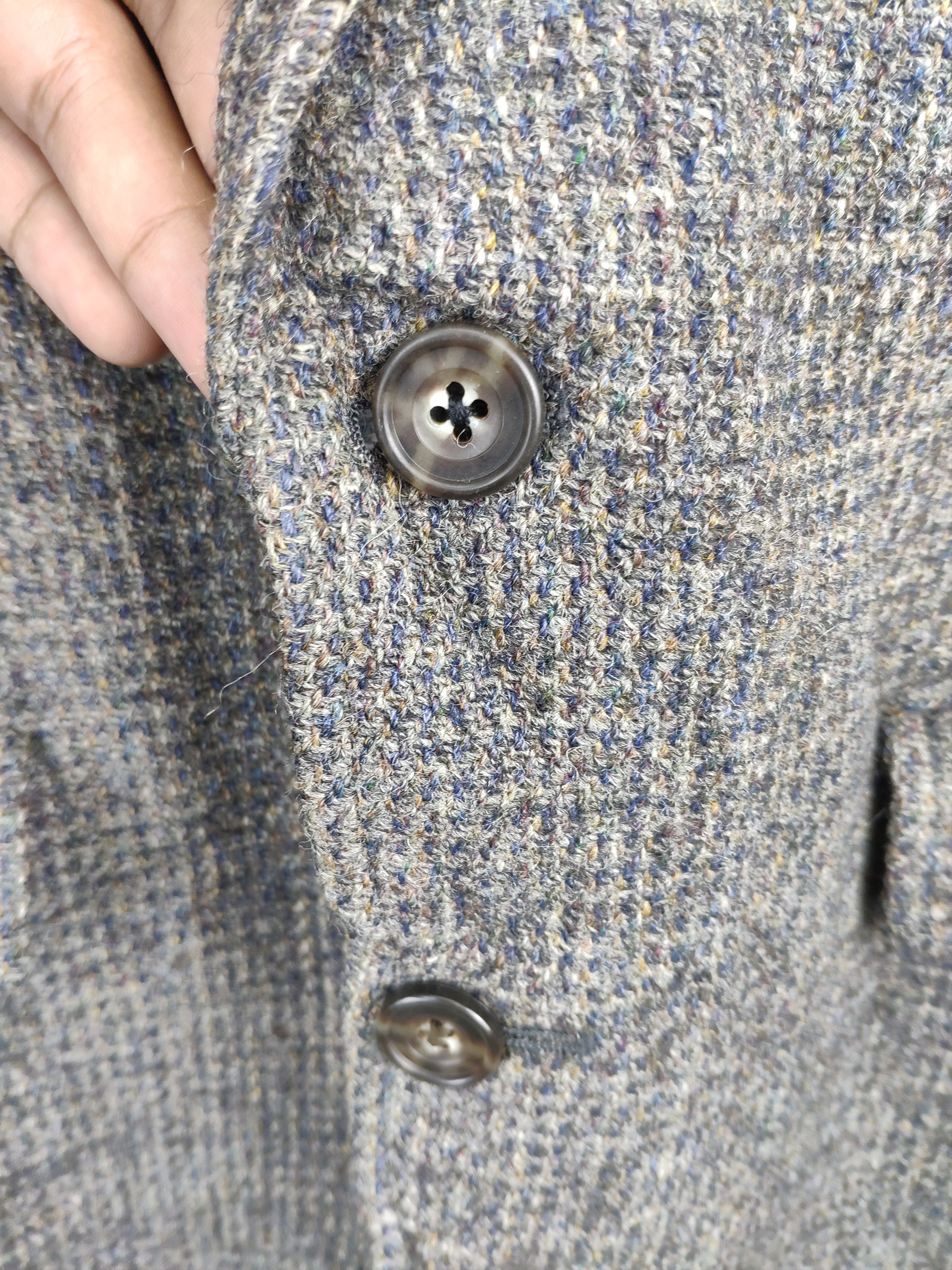 Designer × Harris Tweed Harris Tweed Wool Coat Blazer Jacket Size US M / EU 48-50 / 2 - 14 Thumbnail