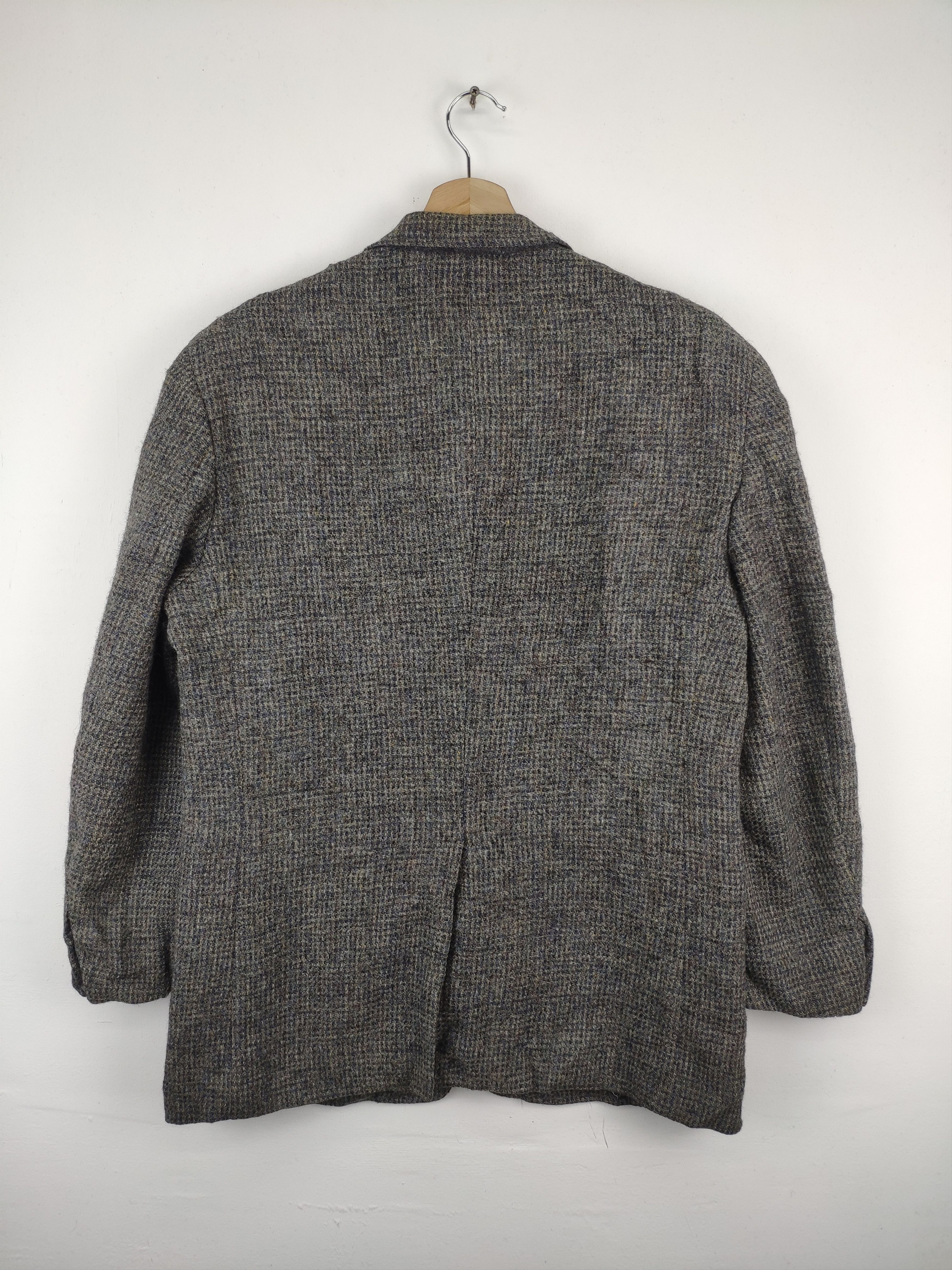 Designer × Harris Tweed Harris Tweed Wool Coat Blazer Jacket Size US M / EU 48-50 / 2 - 2 Thumbnail