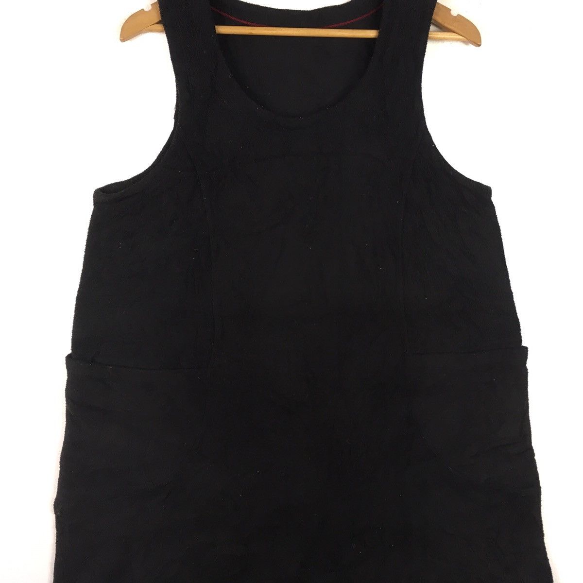 Japanese Brand × Y's × Yohji Yamamoto Y’S FOR LIVING BY YOHJI YAMAMOTO JAPANESE FLEECE APRON Size 40 - 3 Thumbnail