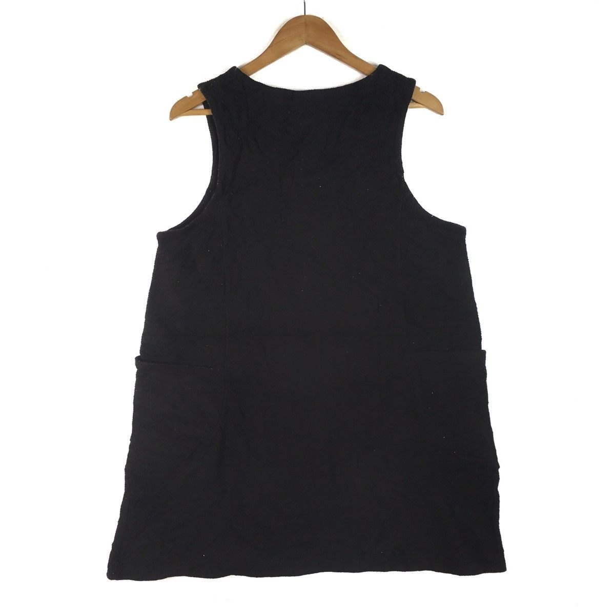 Japanese Brand × Y's × Yohji Yamamoto Y’S FOR LIVING BY YOHJI YAMAMOTO JAPANESE FLEECE APRON Size 40 - 2 Thumbnail